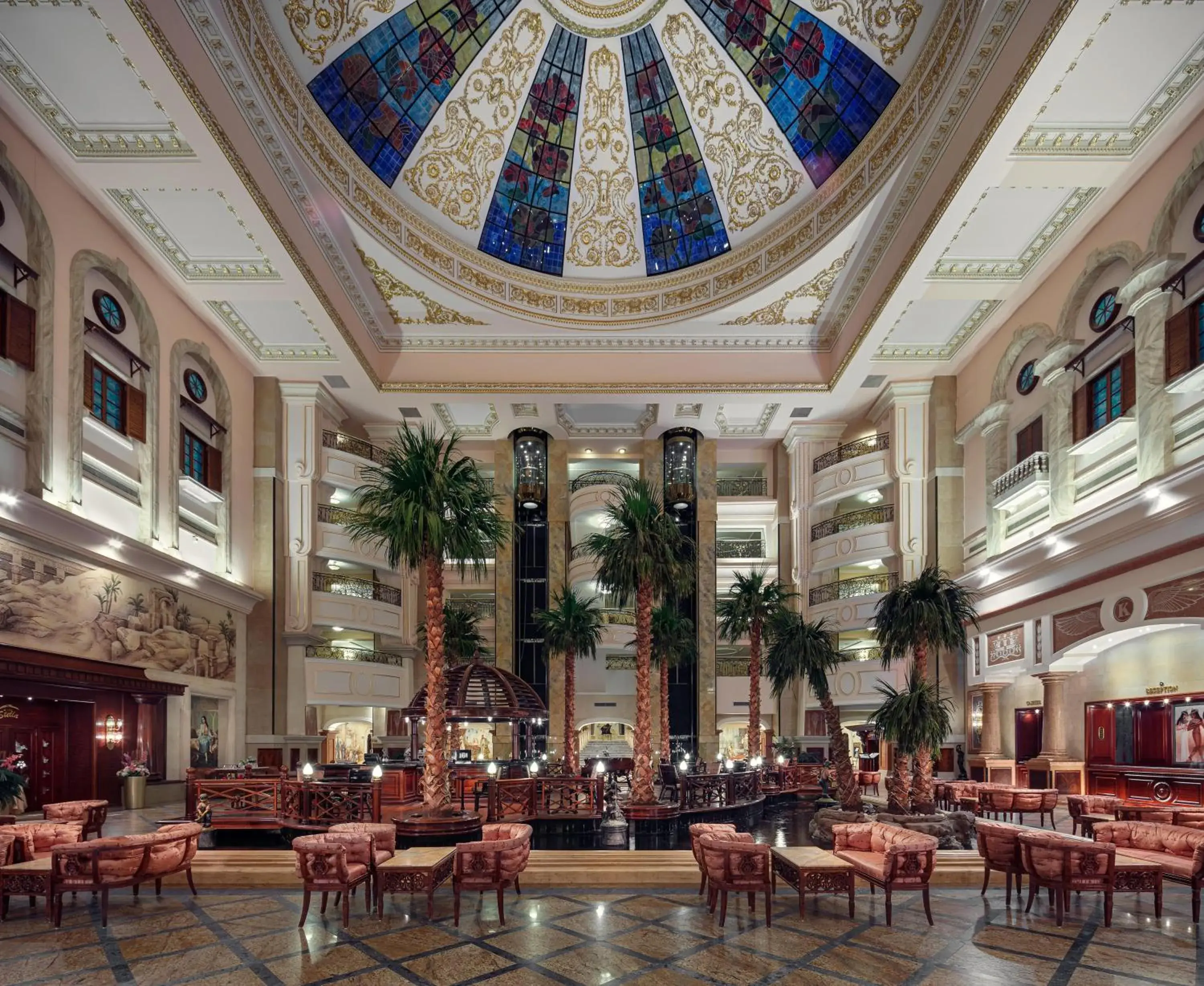 Lobby or reception in Palm Royale Resort - Soma Bay Lobby or reception in Palm Royale Resort - Soma Bay