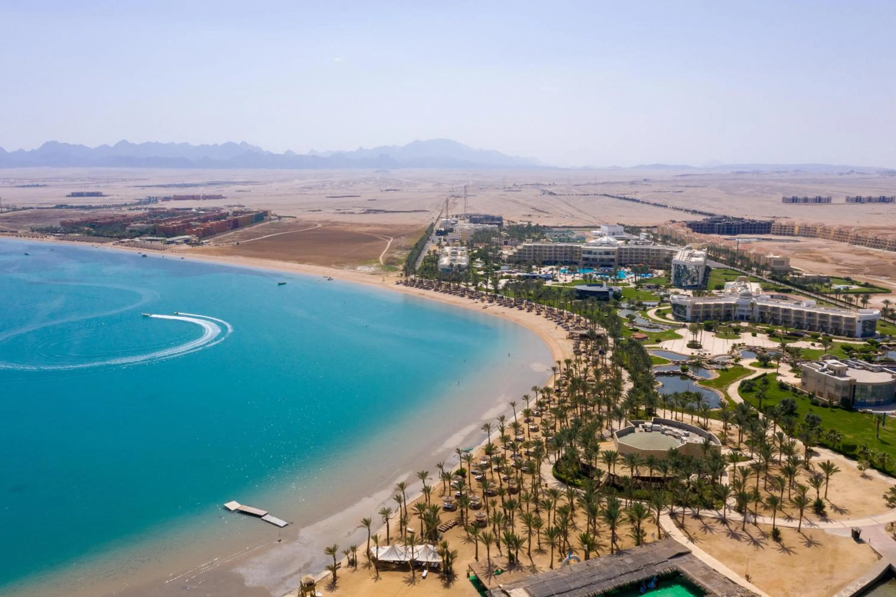 Bird's eye view in Palm Royale Resort - Soma Bay