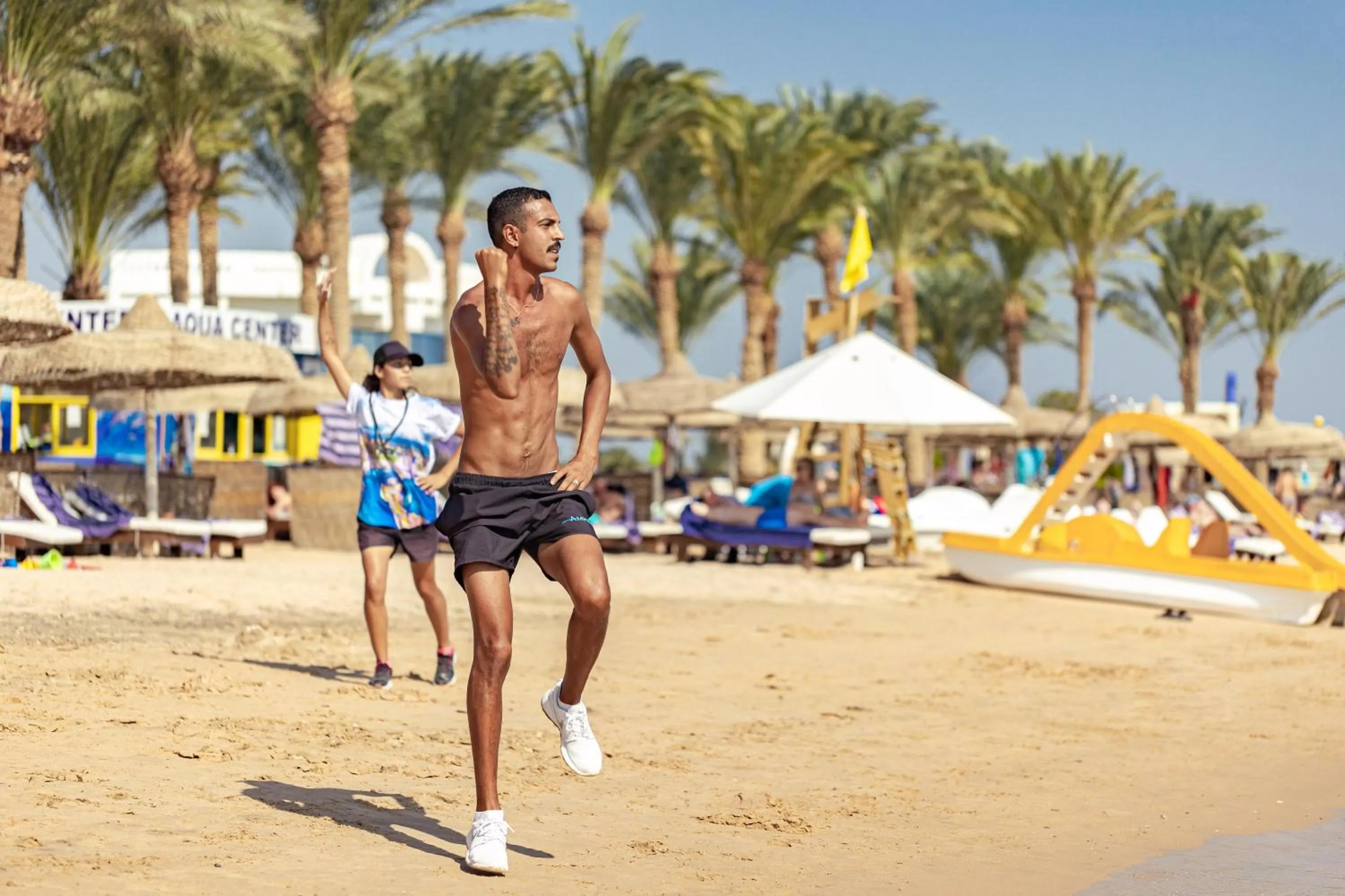 People in Palm Royale Resort - Soma Bay