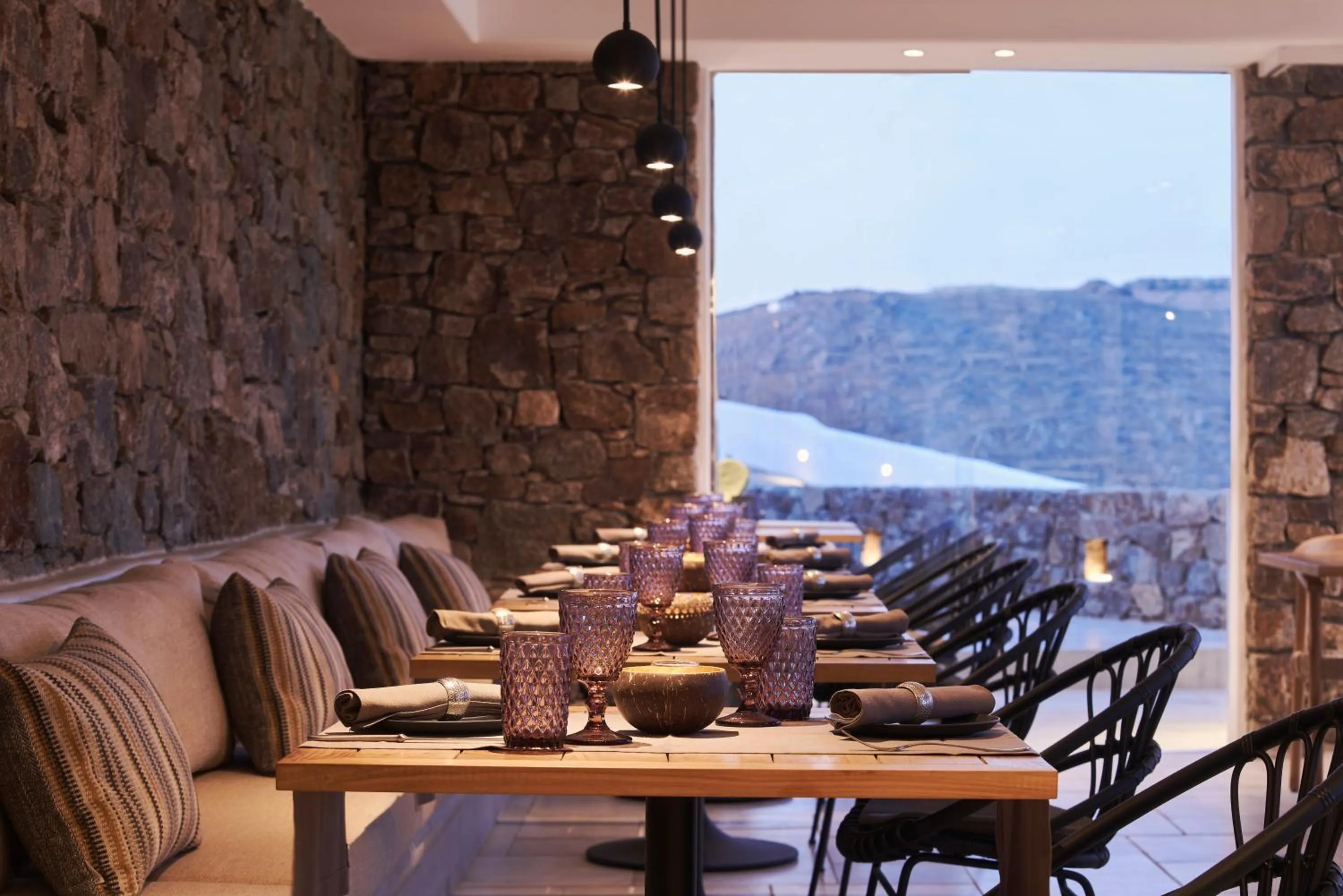 Restaurant/places to eat in Mykonos Bliss - Cozy Suites, Adults Only Hotel