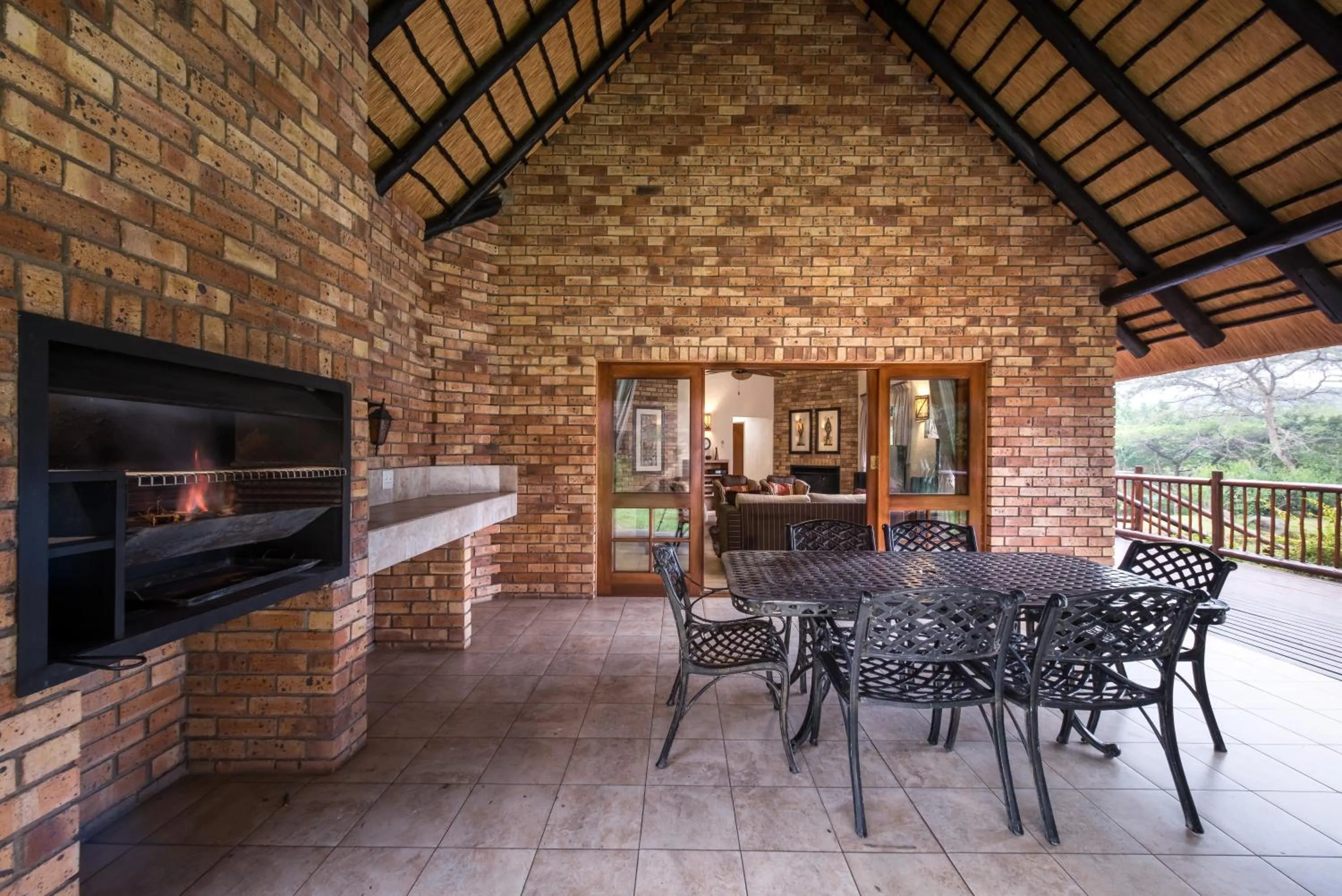 Patio in Kruger Park Lodge Unit No. 277