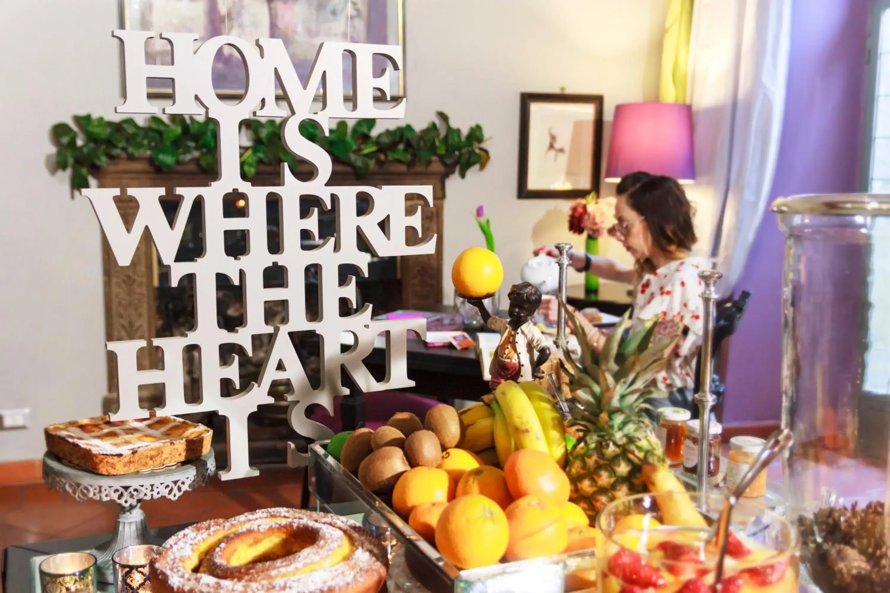 Buffet breakfast in Torre Di Vico Residenza D'Epoca Buffet breakfast in Torre Di Vico Residenza D'Epoca