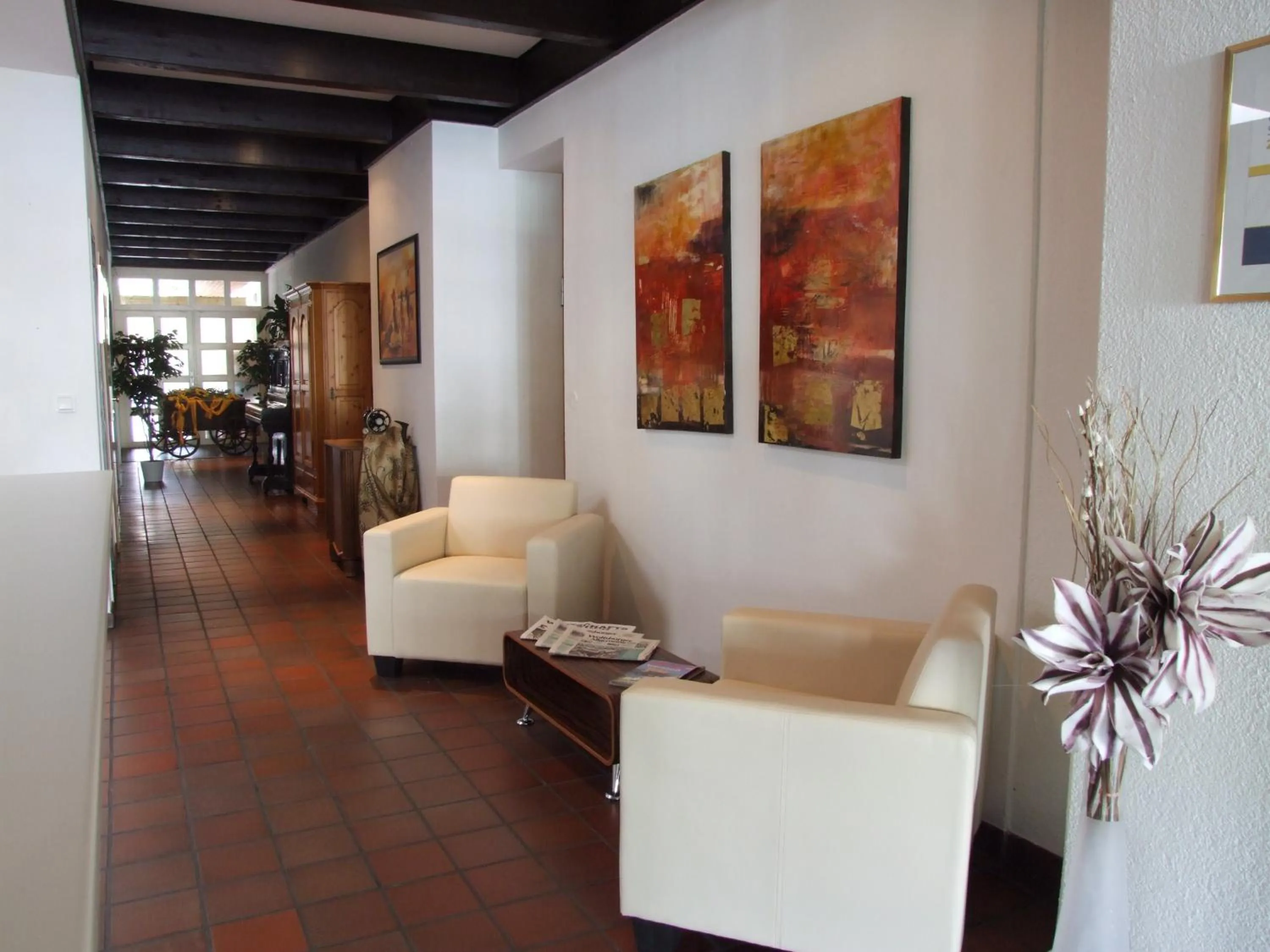 Lobby or reception in Boutique Hotel Wolfsburg