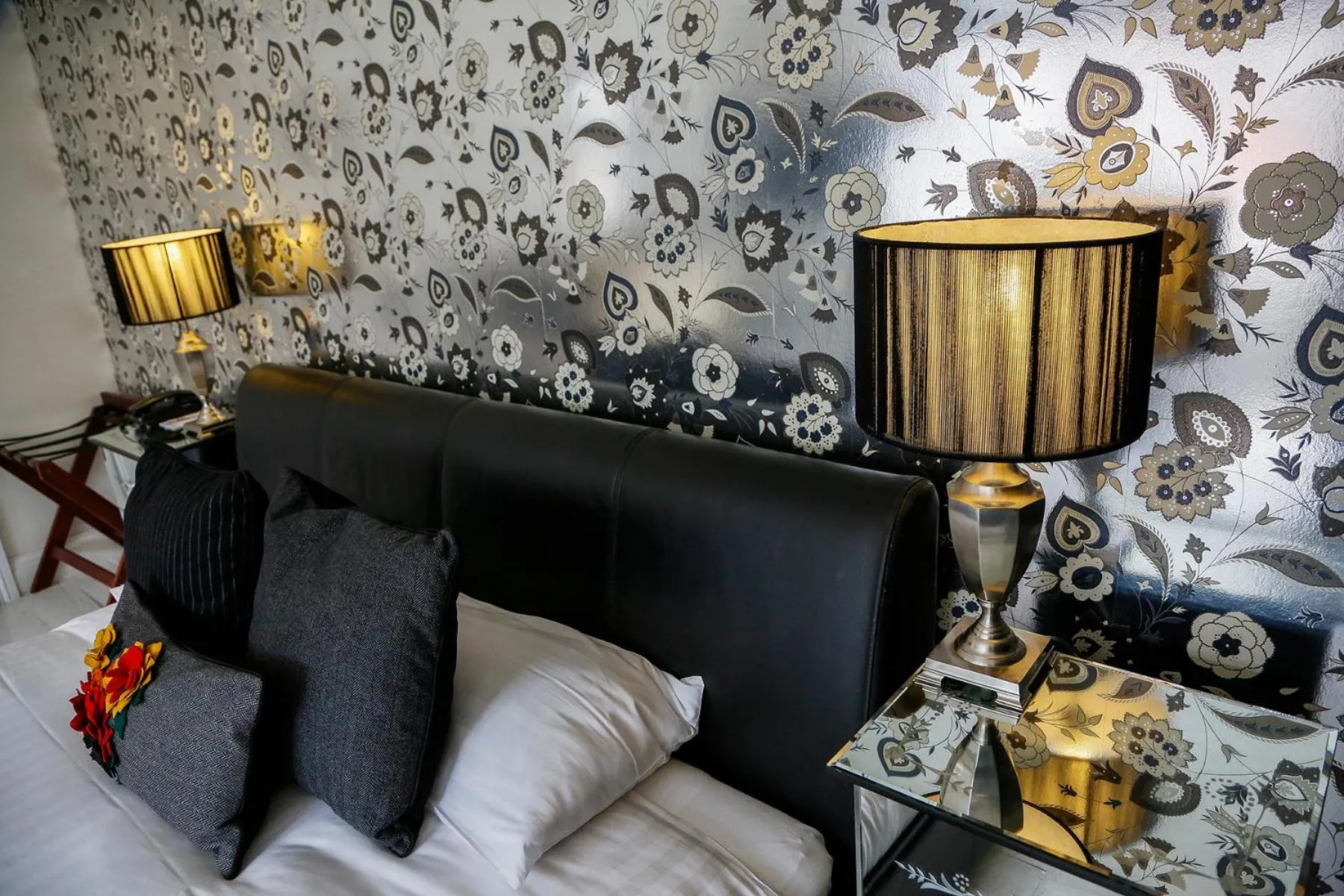 Decorative detail in The Miller of Mansfield