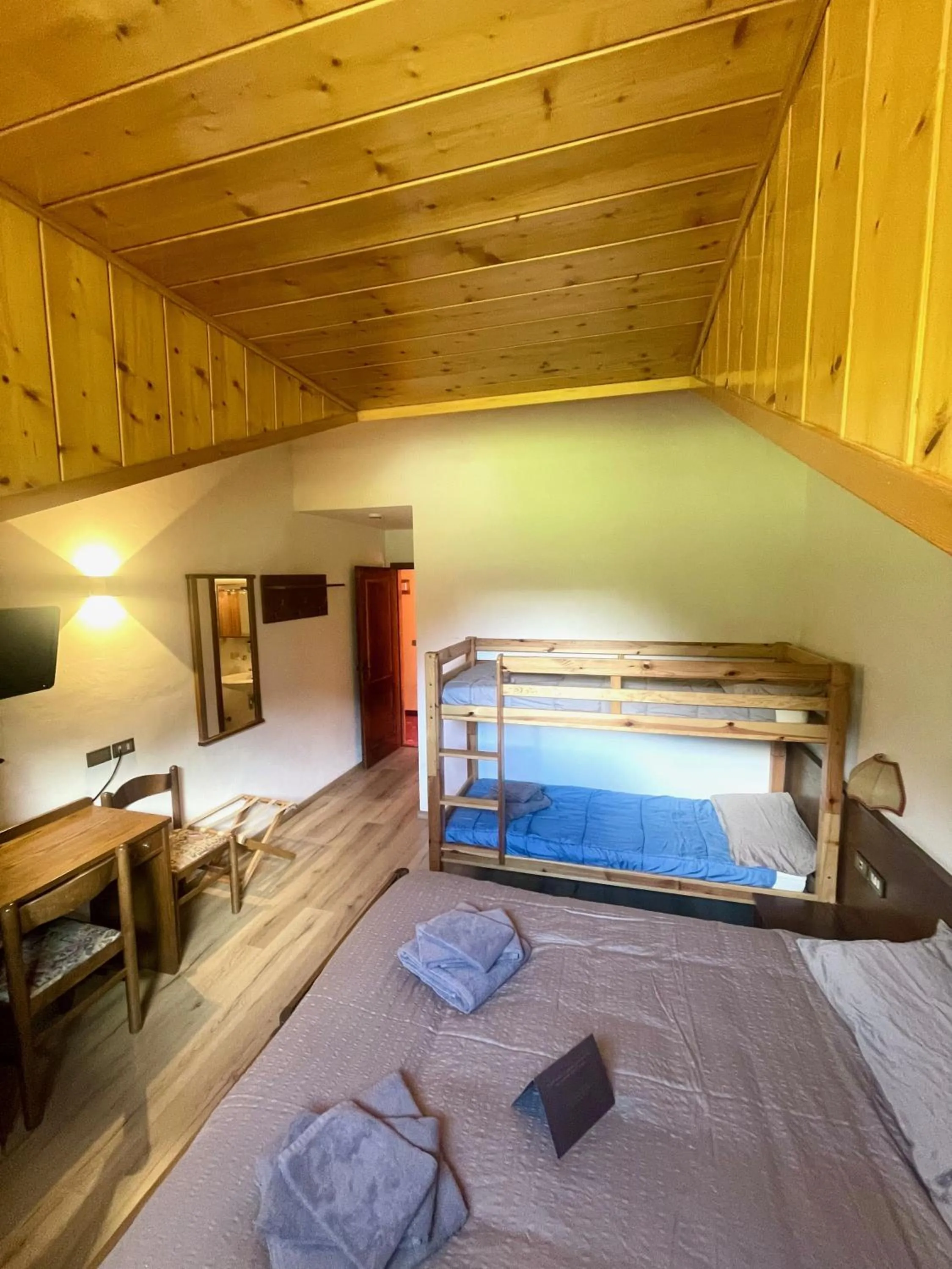 Bed in Hotel Biancaneve