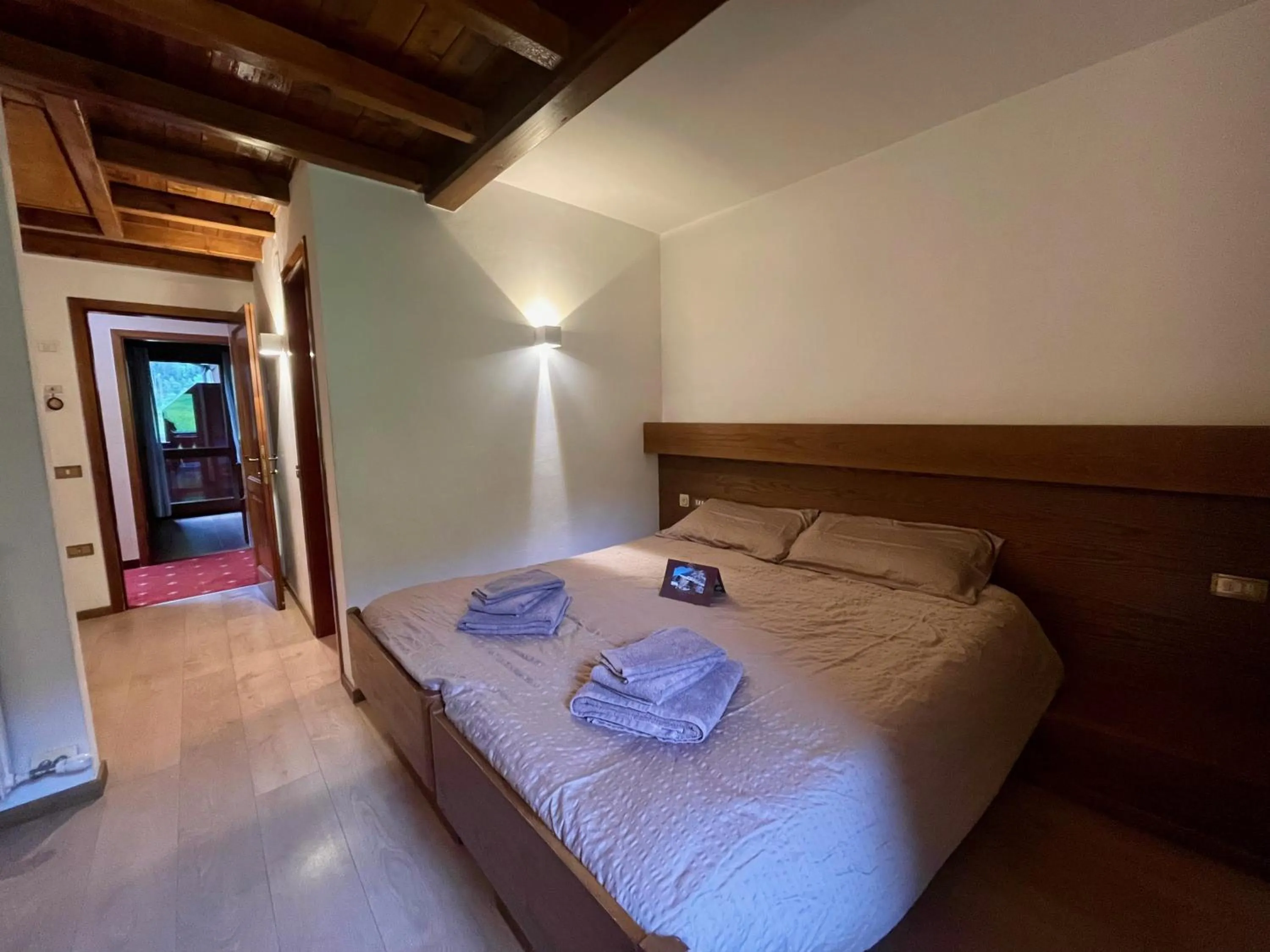 Bed in Hotel Biancaneve