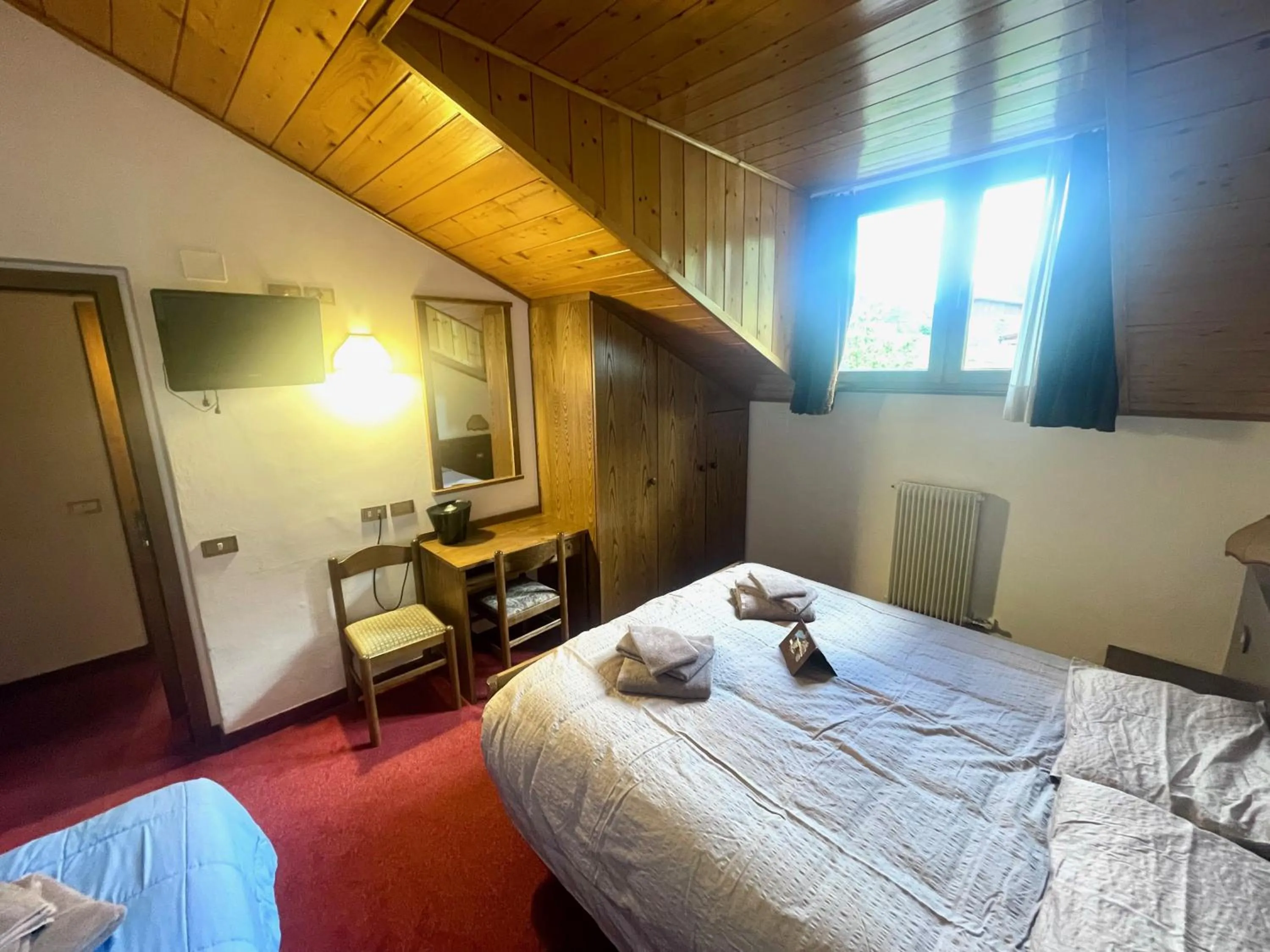 Bed in Hotel Biancaneve