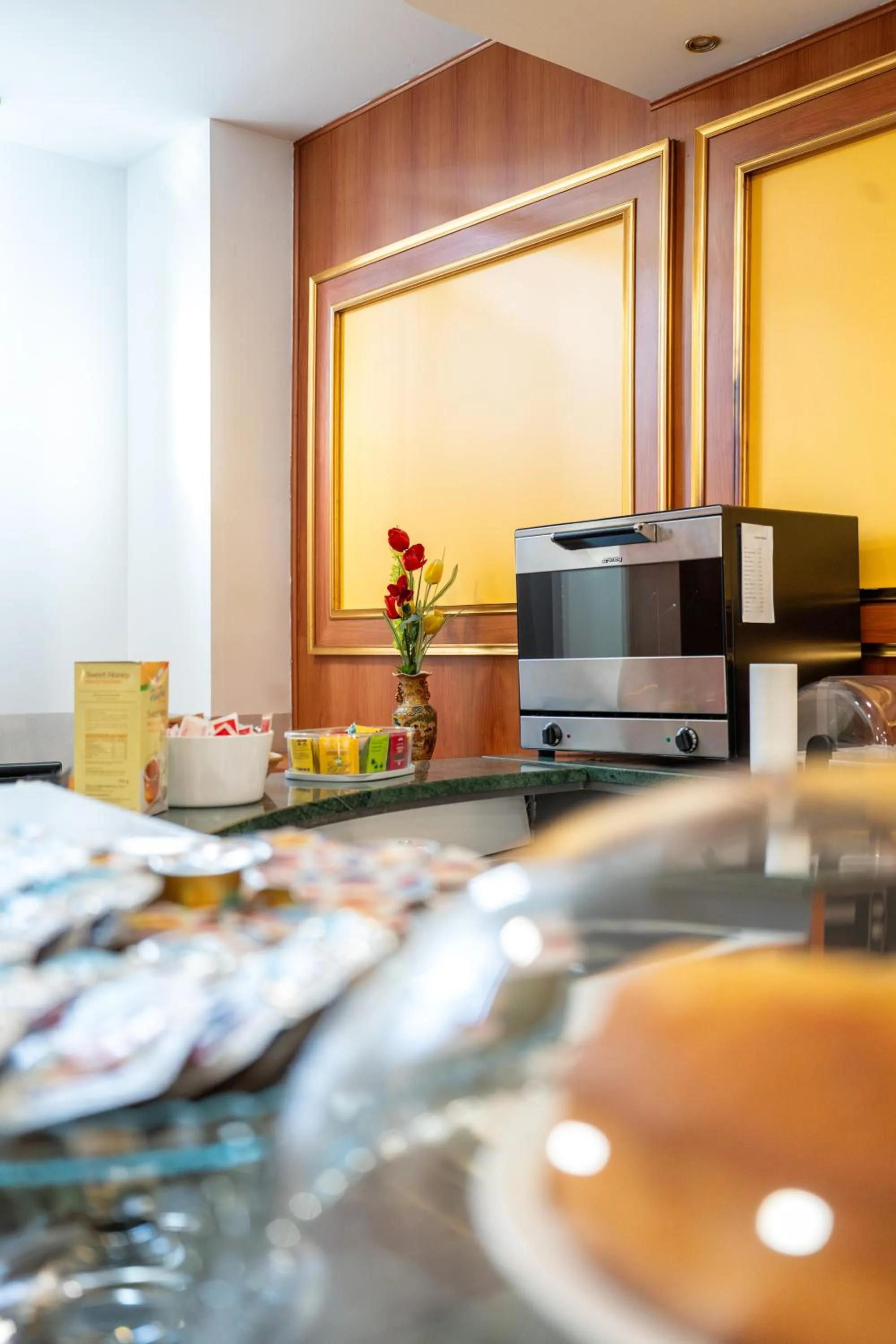 Italian breakfast in Hotel Cavour Resort