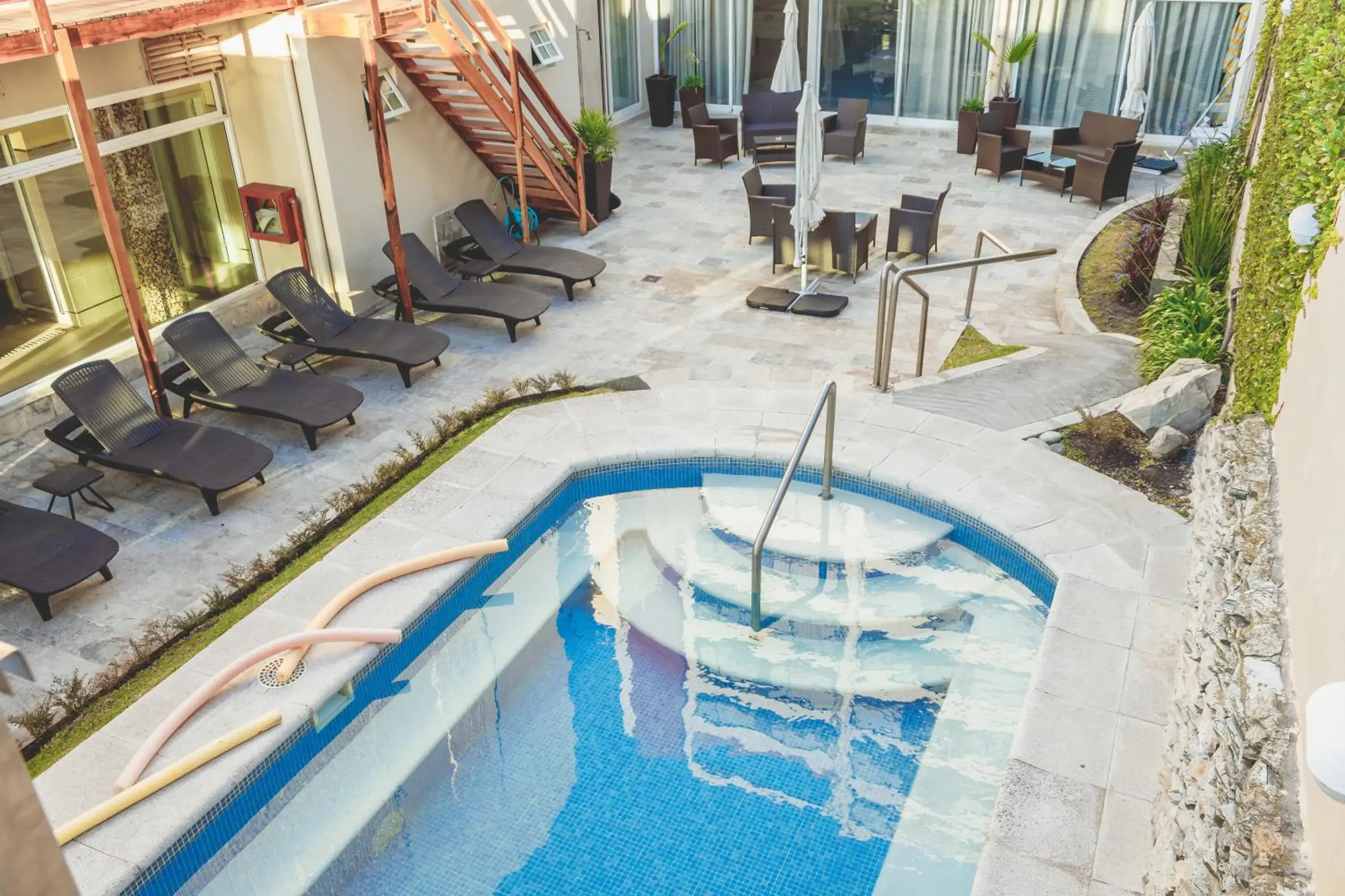 Pool view in Hotel Las Rocas Pool view in Hotel Las Rocas