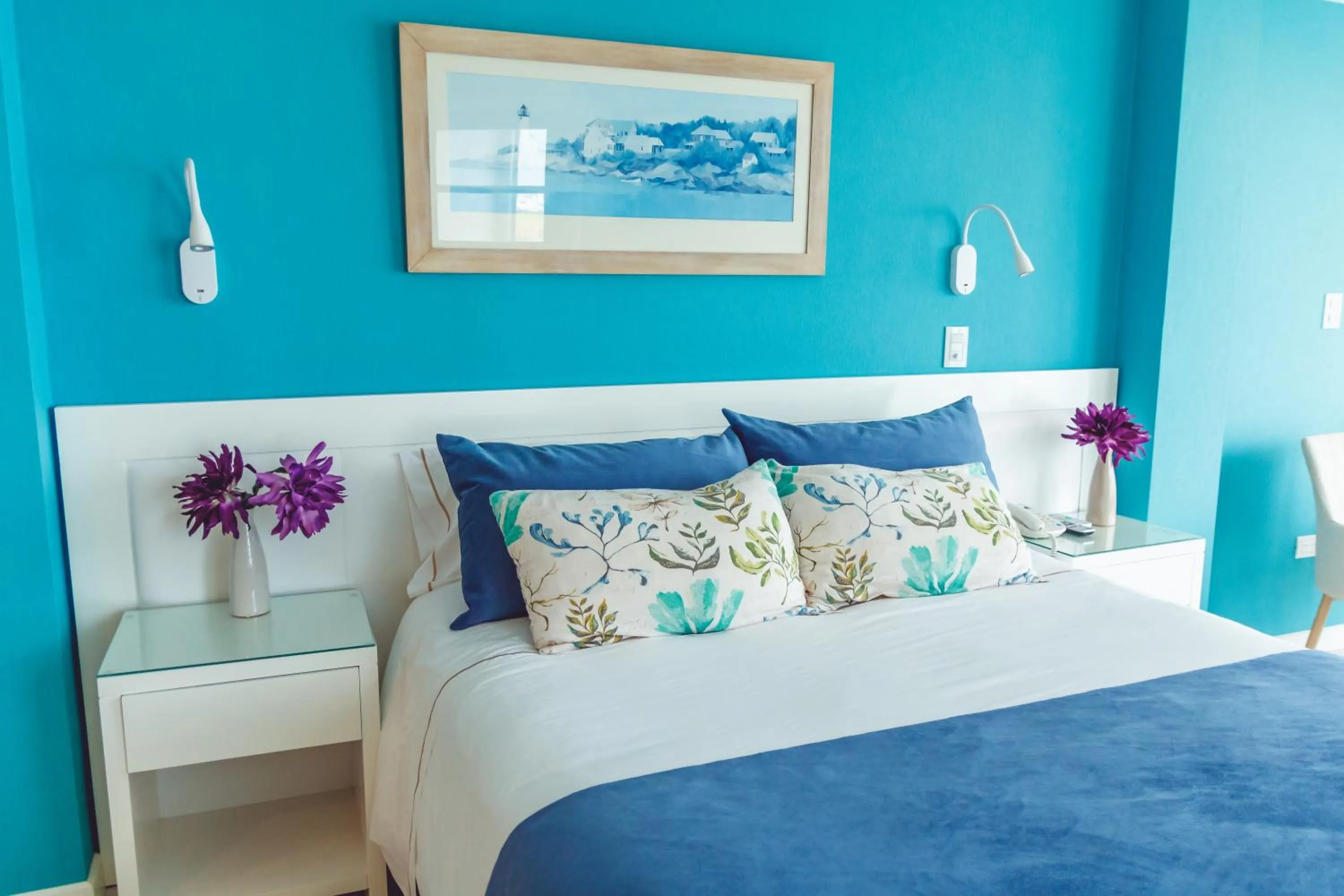 Bed in Hotel Las Rocas