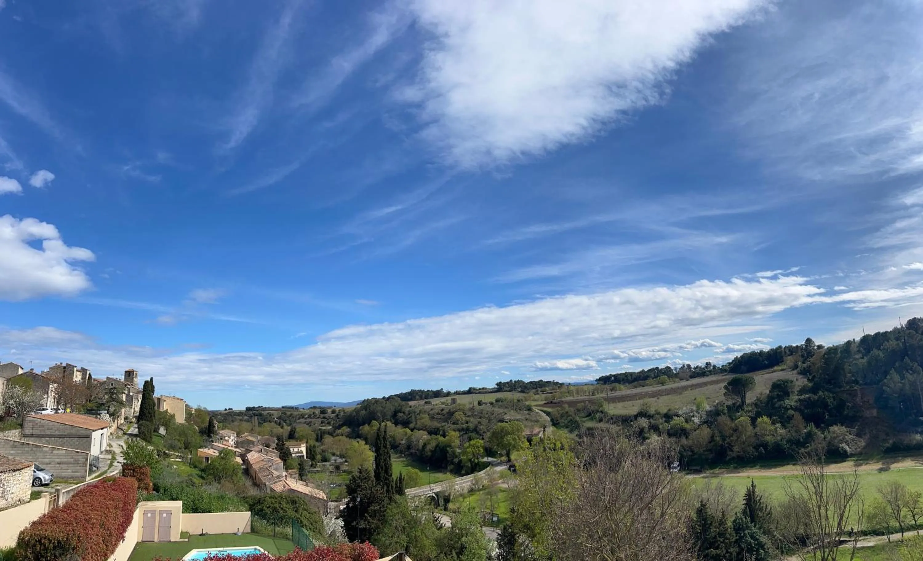 View (from property/room) in Logis Hôtel Restaurant La Bergerie