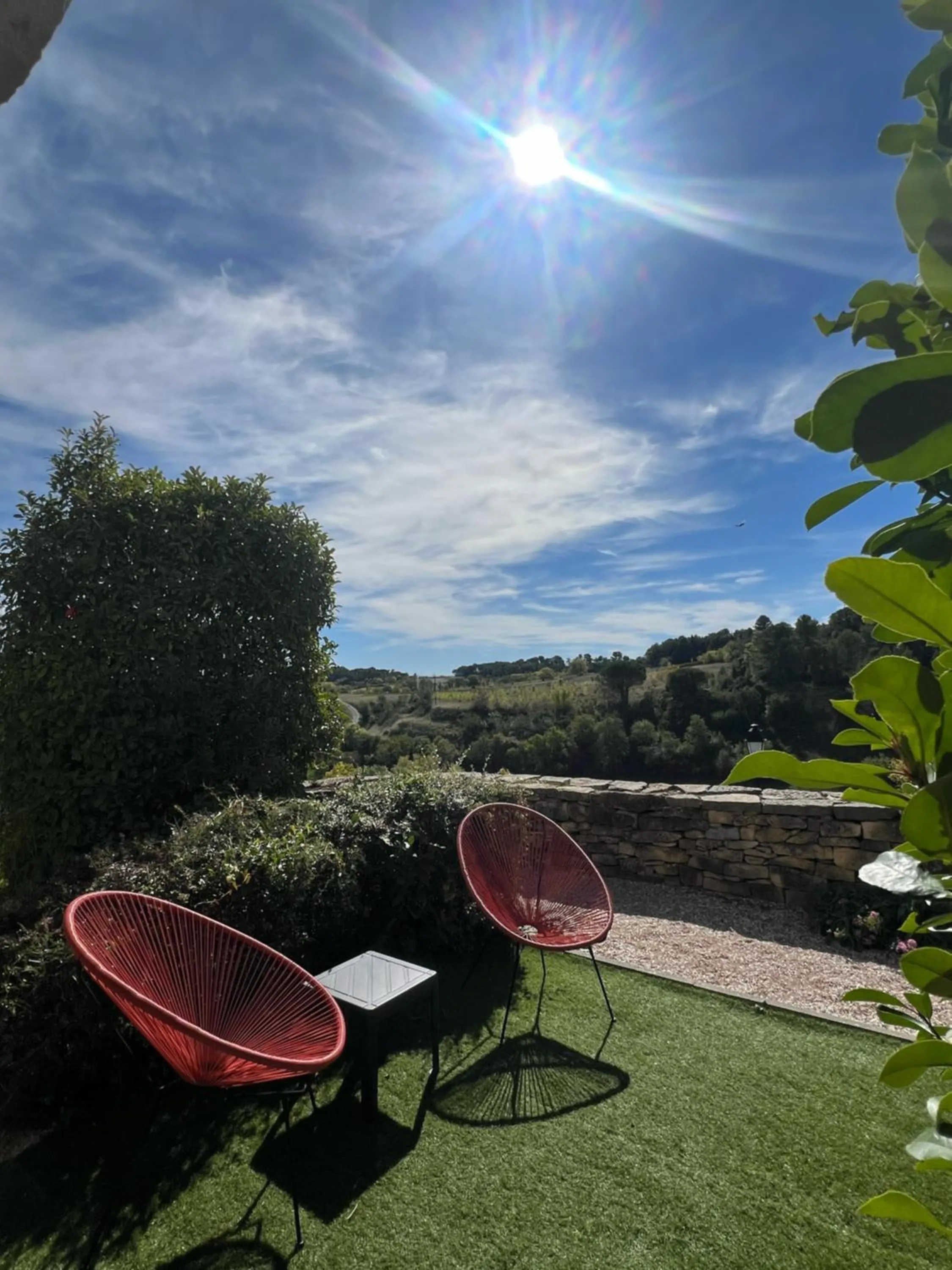 View (from property/room) in Logis Hôtel Restaurant La Bergerie