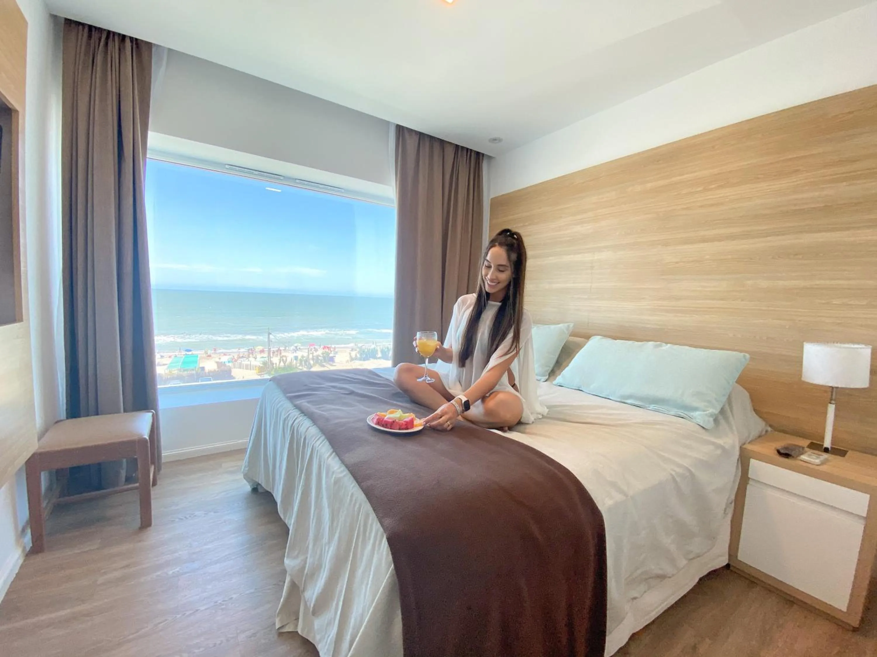 Bed in Pinamar Beach Resort