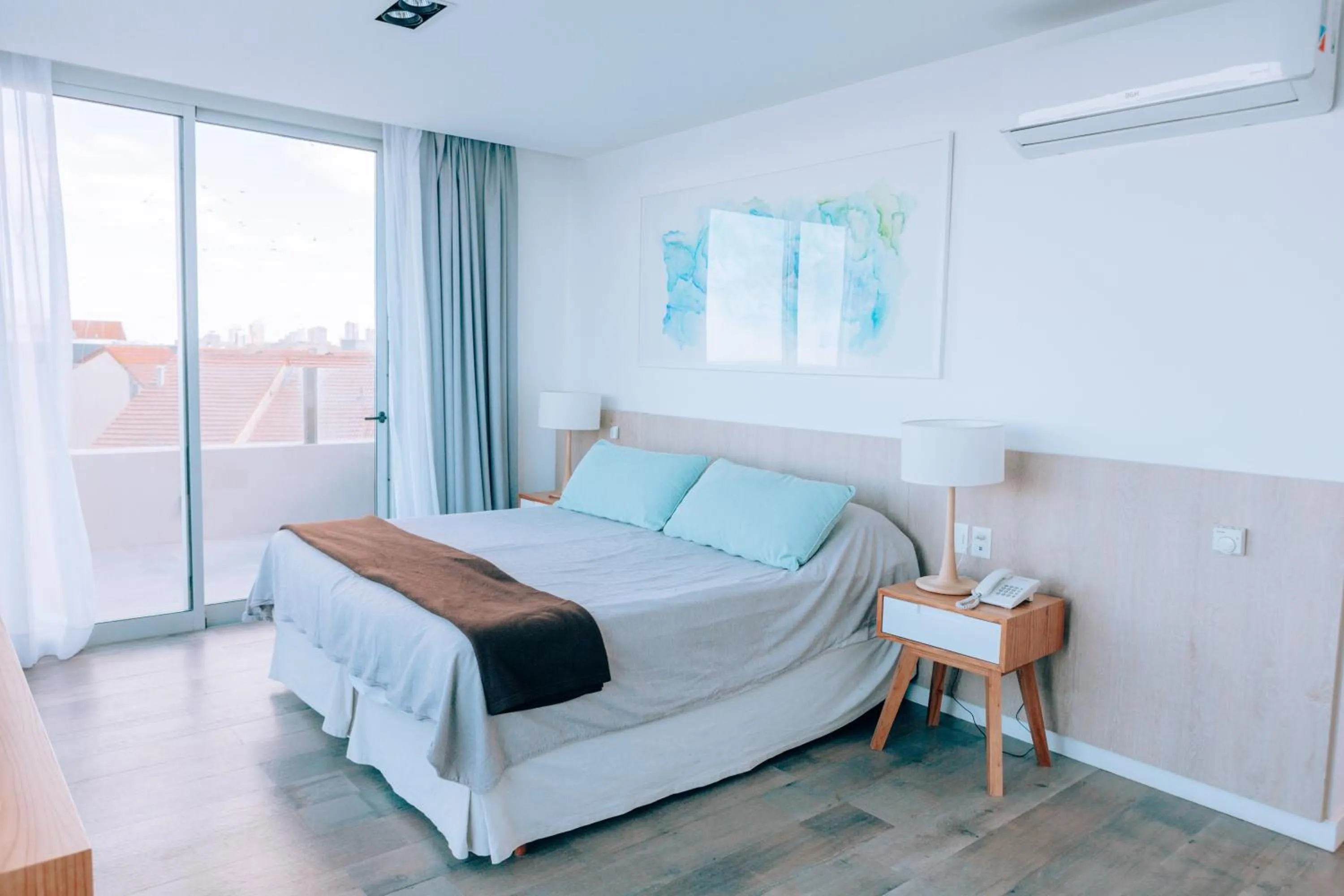 Bed in Pinamar Beach Resort