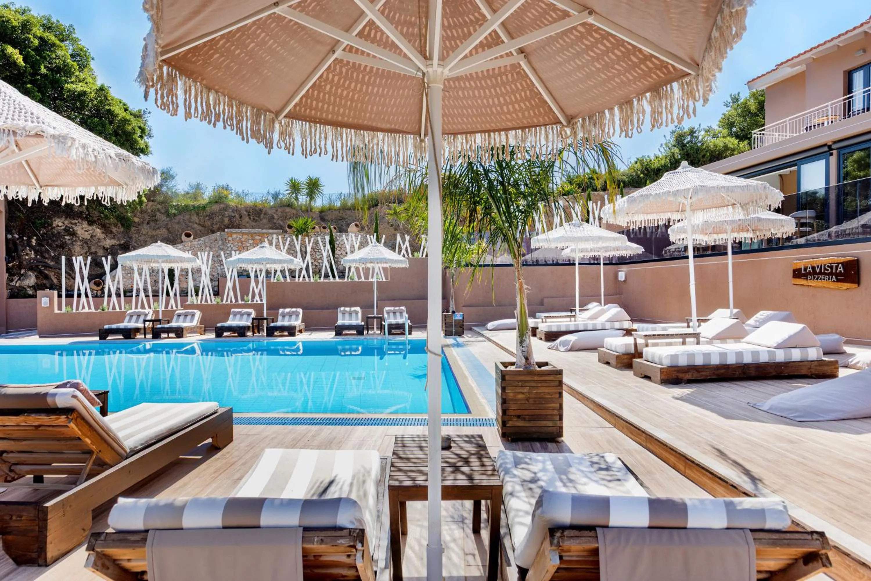 Swimming pool in The "L" Suites & Apartments