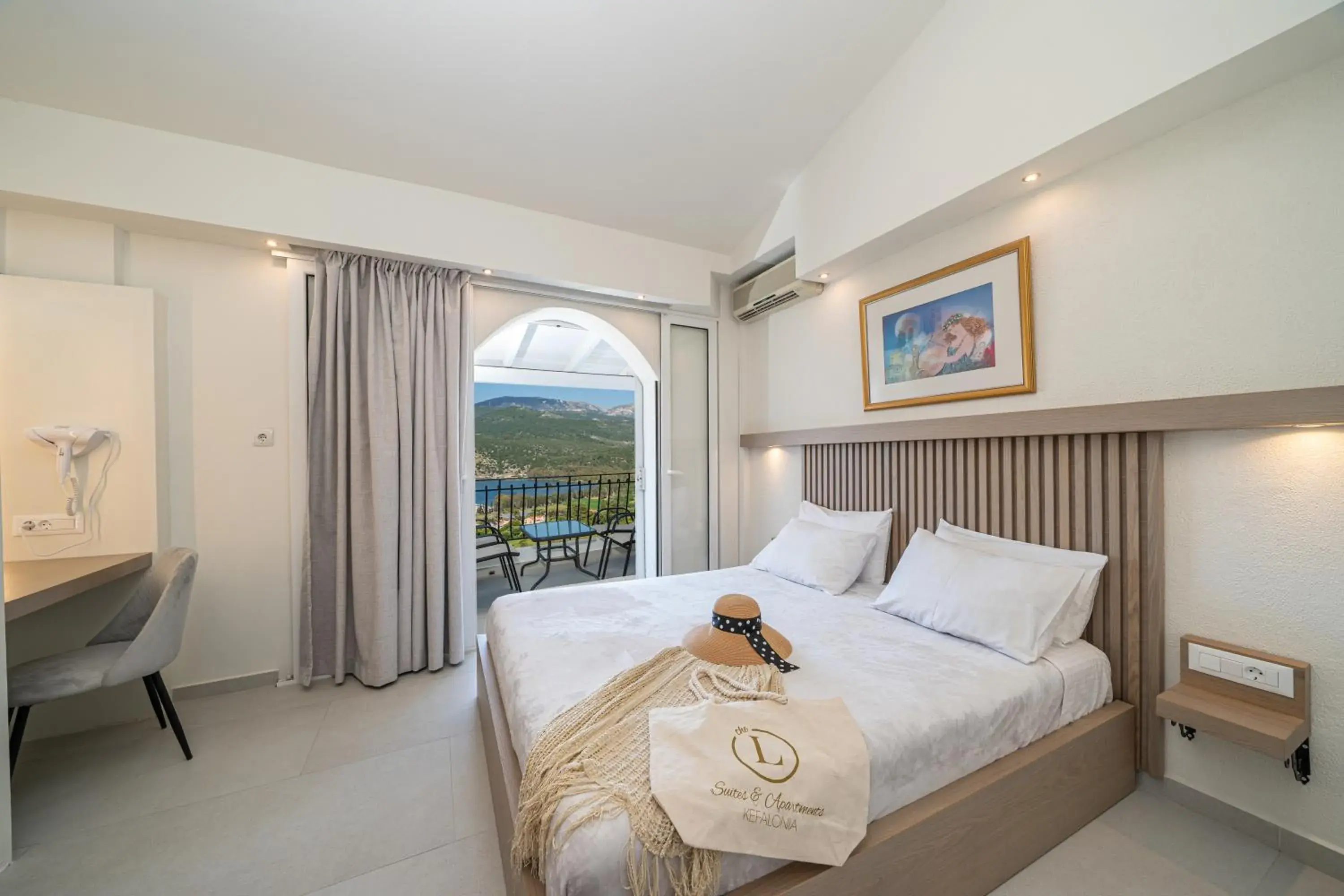 Superior One-Bedroom Apartment with Sea View ( 2 Adults + 2 children) in The "L" Suites & Apartments Superior One-Bedroom Apartment with Sea View ( 2 Adults + 2 children) in The "L" Suites & Apartments