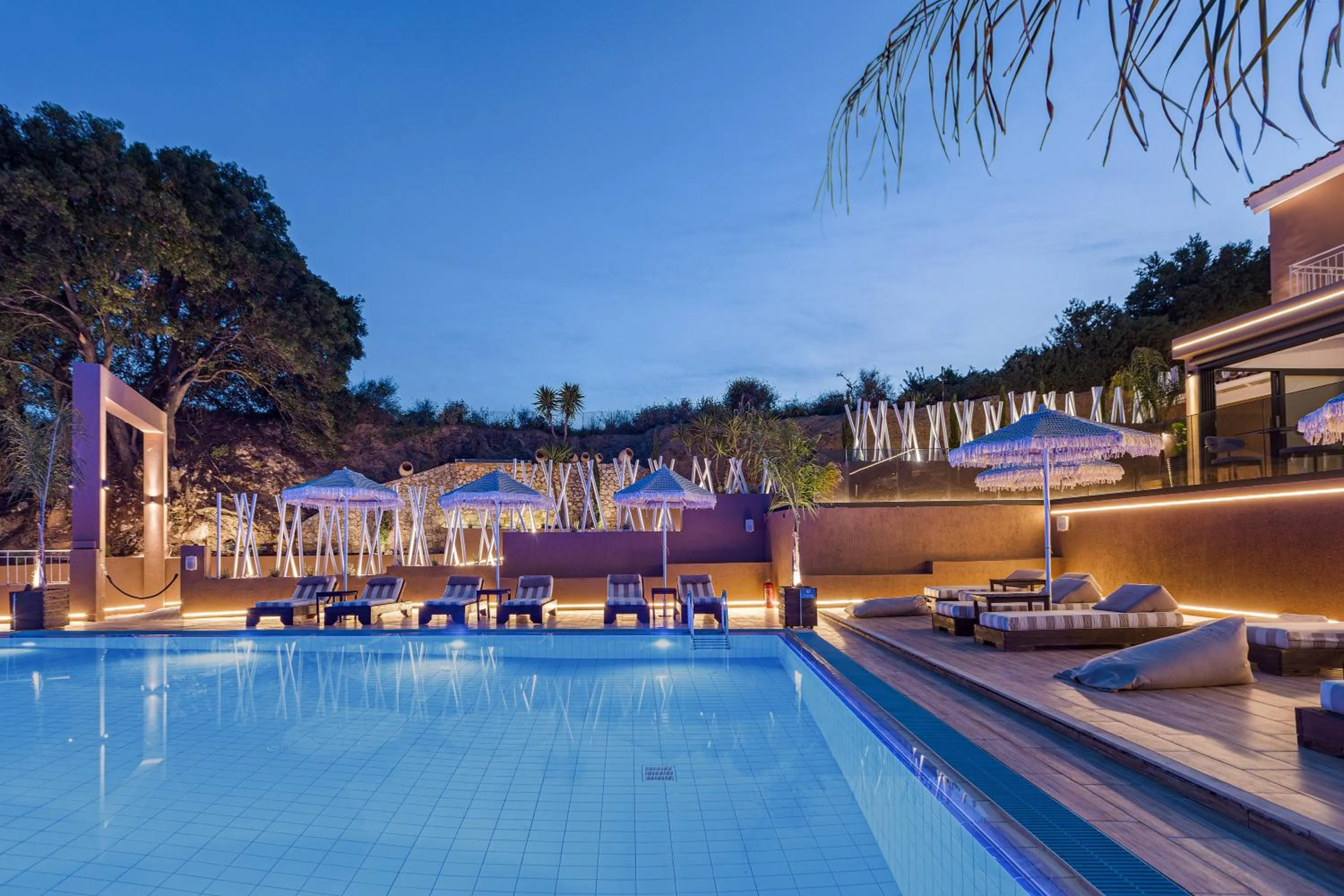 Swimming pool in The "L" Suites & Apartments