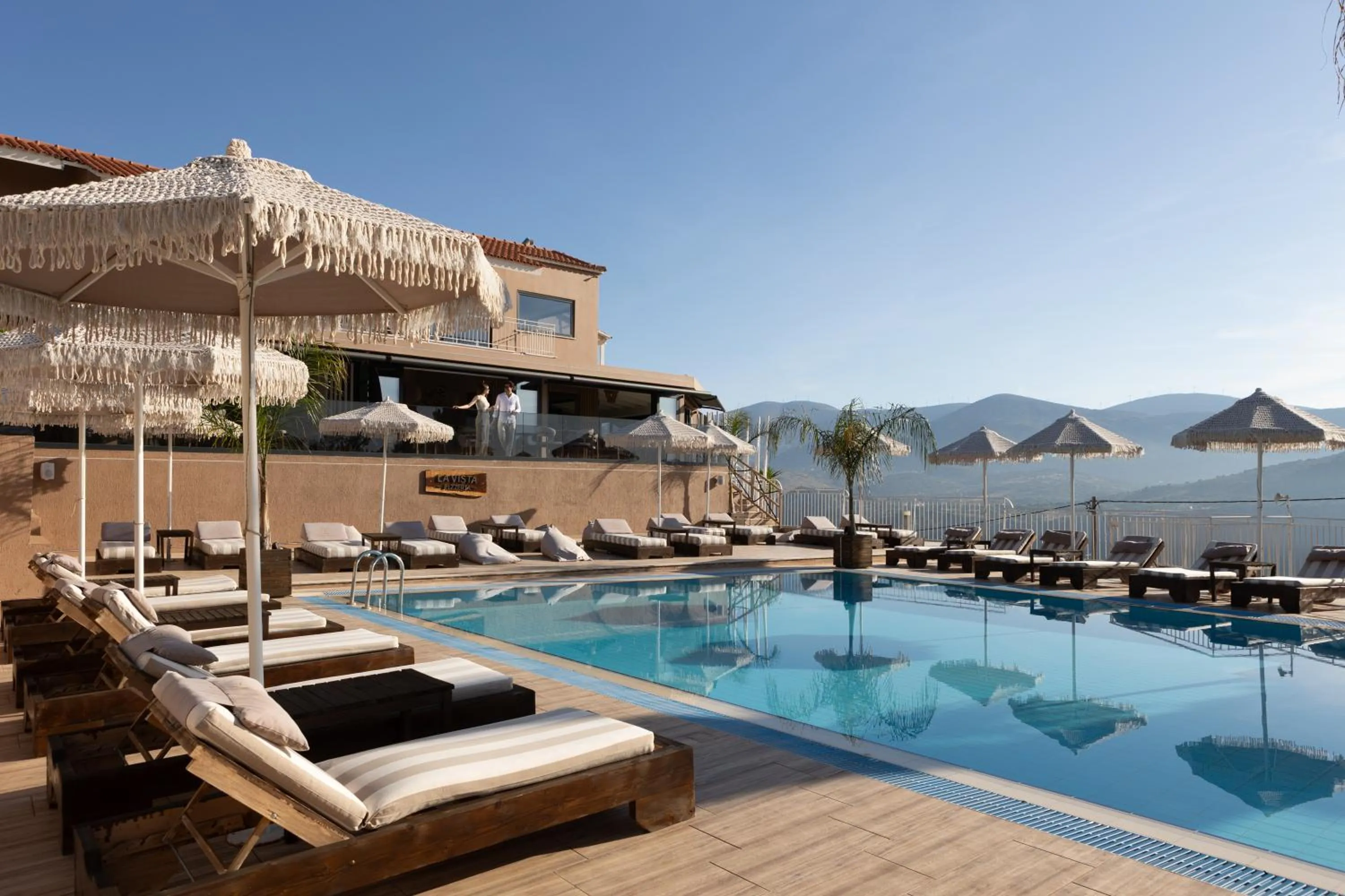 Swimming pool in The "L" Suites & Apartments