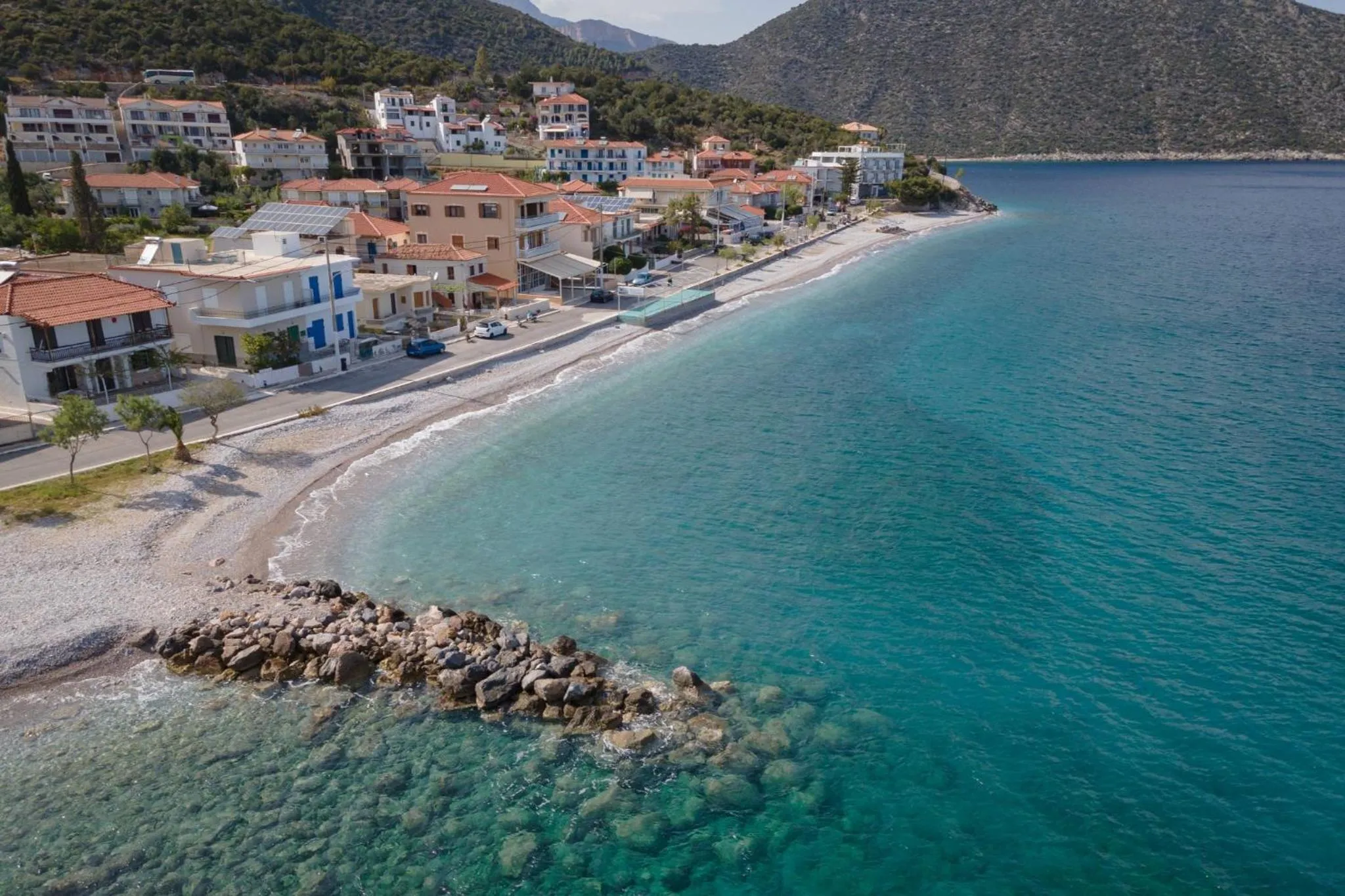 Natural landscape in Tyros Boutique Houses Villas