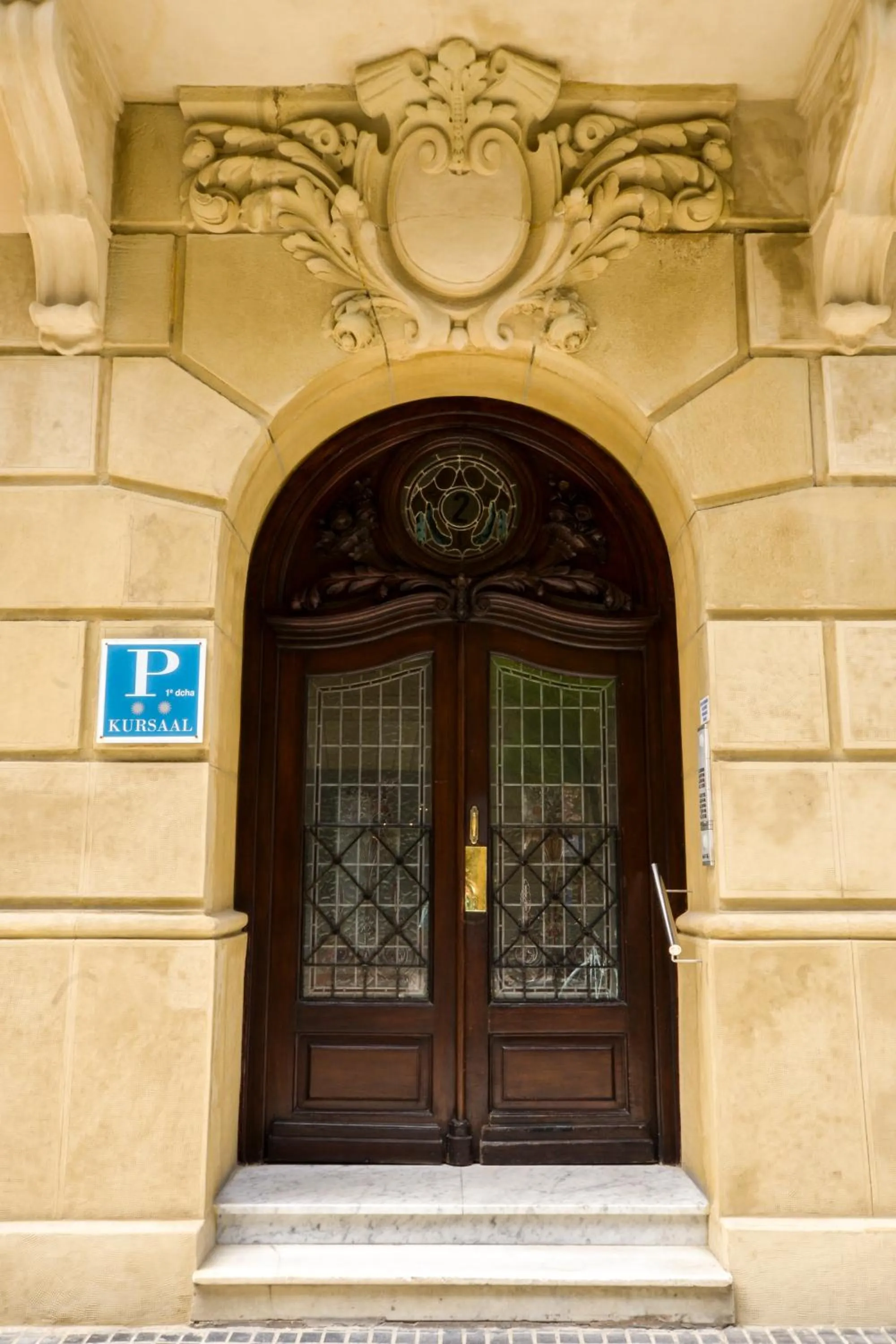 Facade/entrance in Pension Kursaal