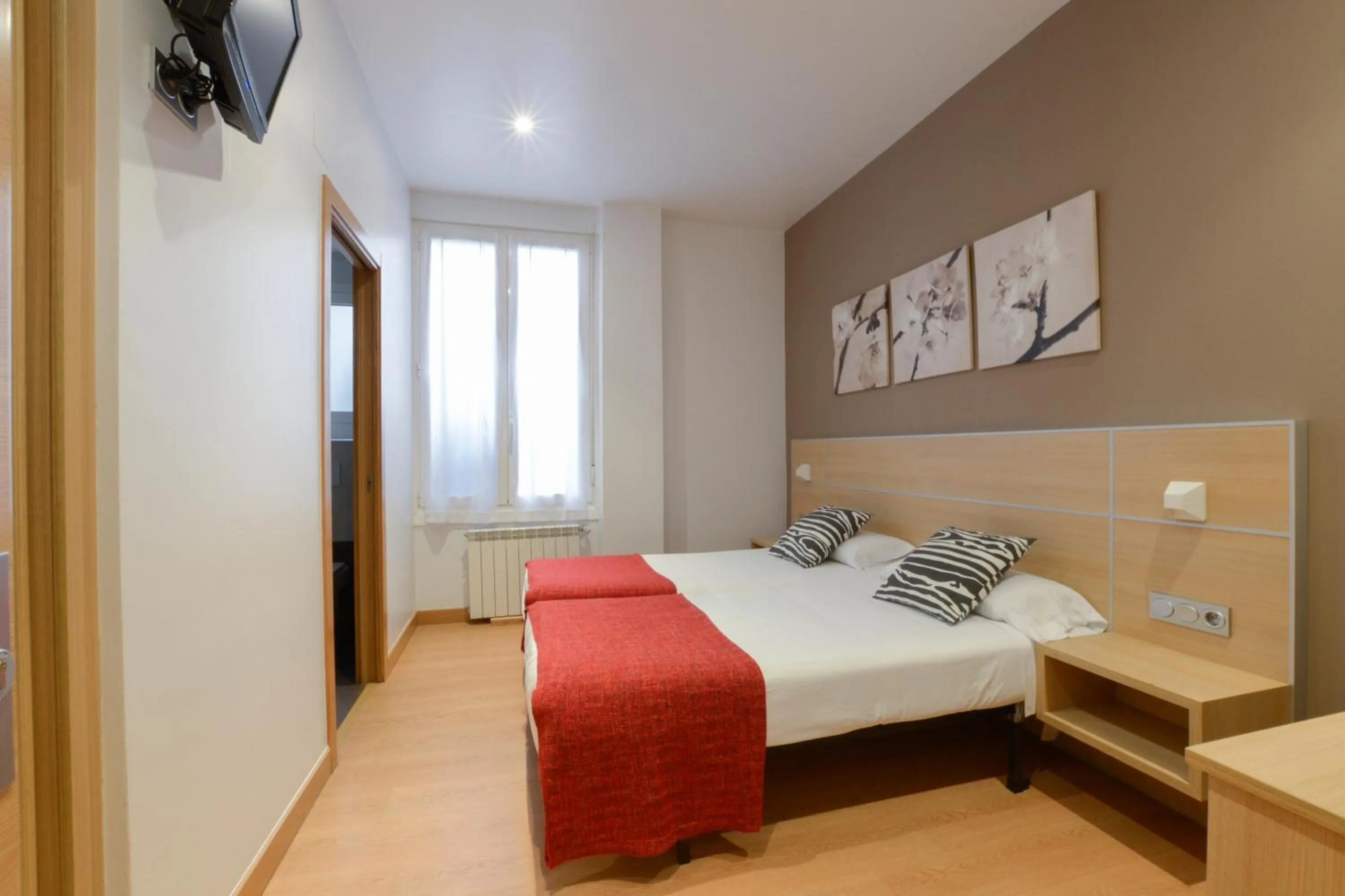 Bed in Pension Kursaal