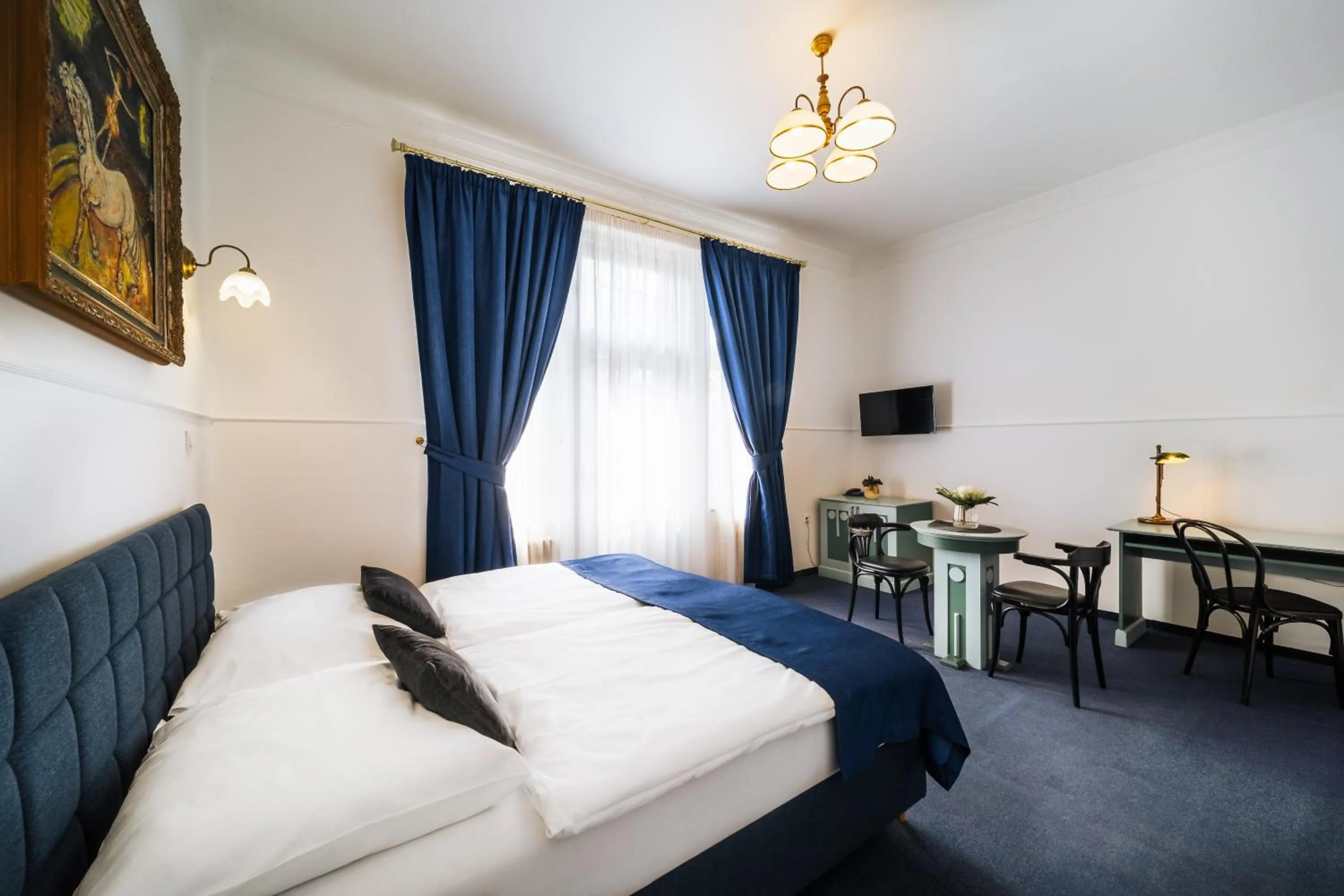 Photo of the whole room, Bed in Hotel Most Slávy