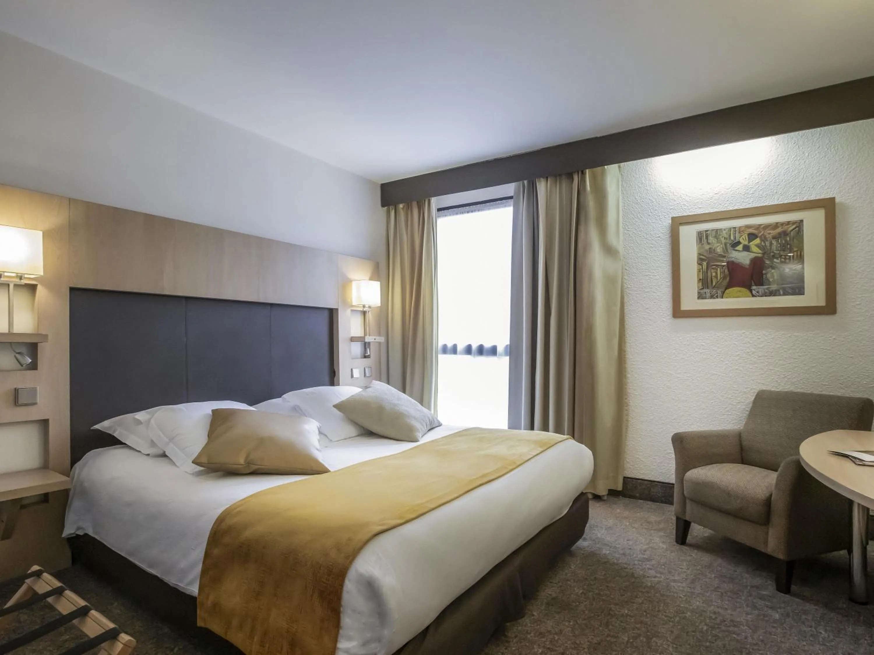 Bedroom, Bed in Mercure Montpellier Centre Comédie