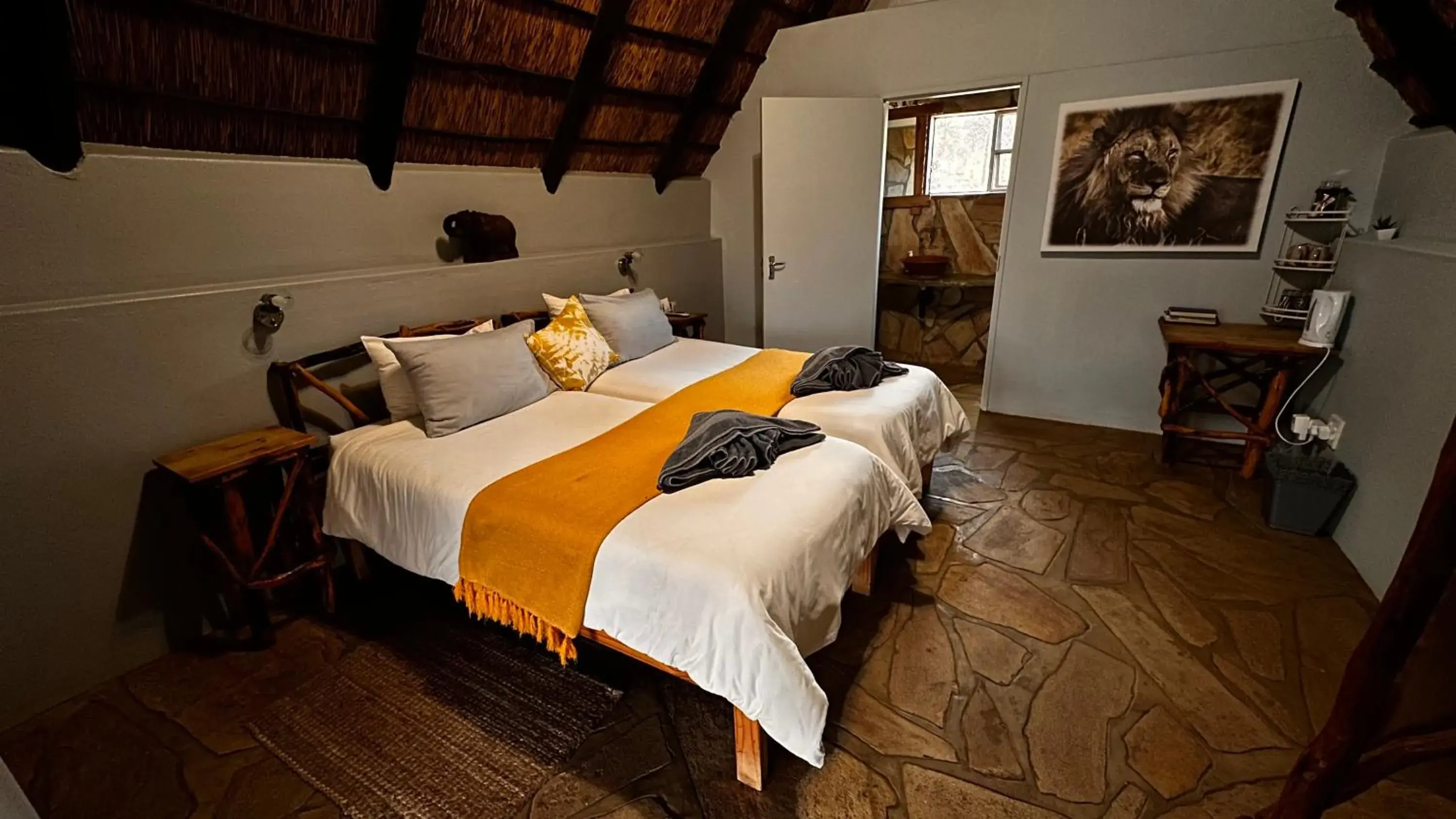 Bed in Ohange Namibia Lodge Bed in Ohange Namibia Lodge