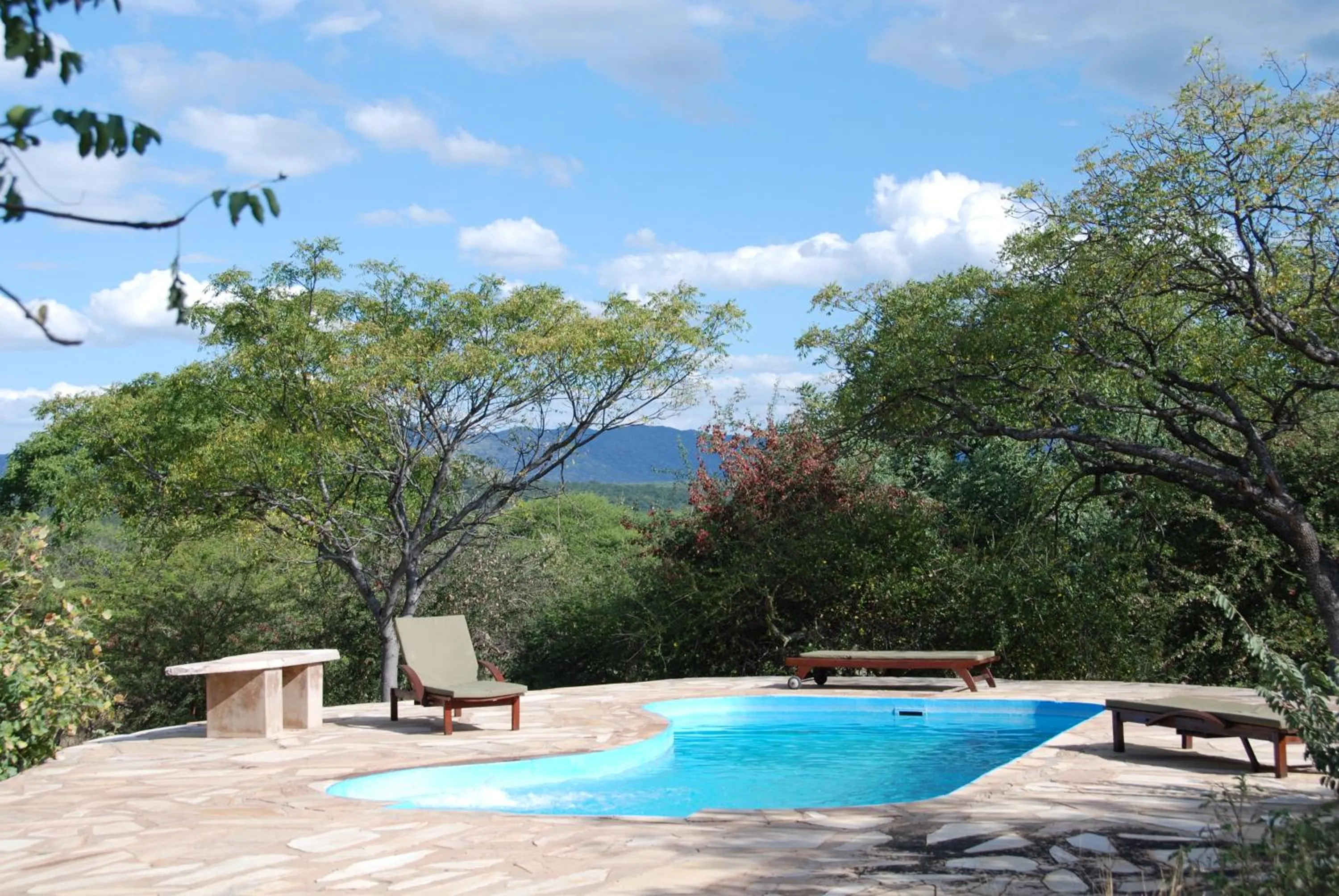 Swimming pool in Ohange Namibia Lodge