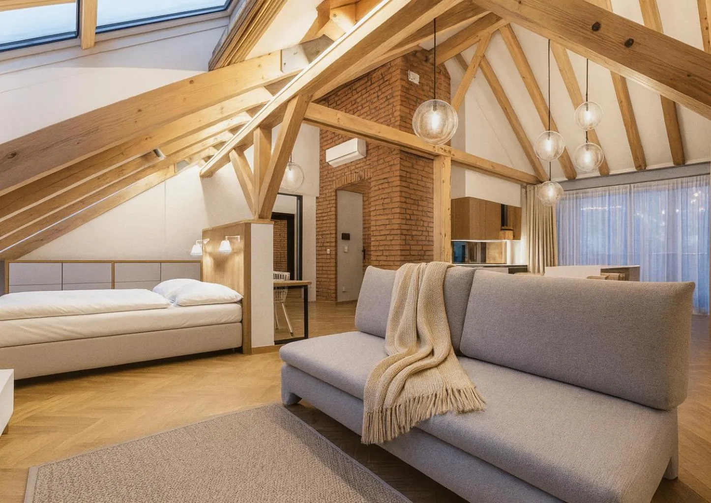 Bed in Wishlist Prague Residences - Vinohrady