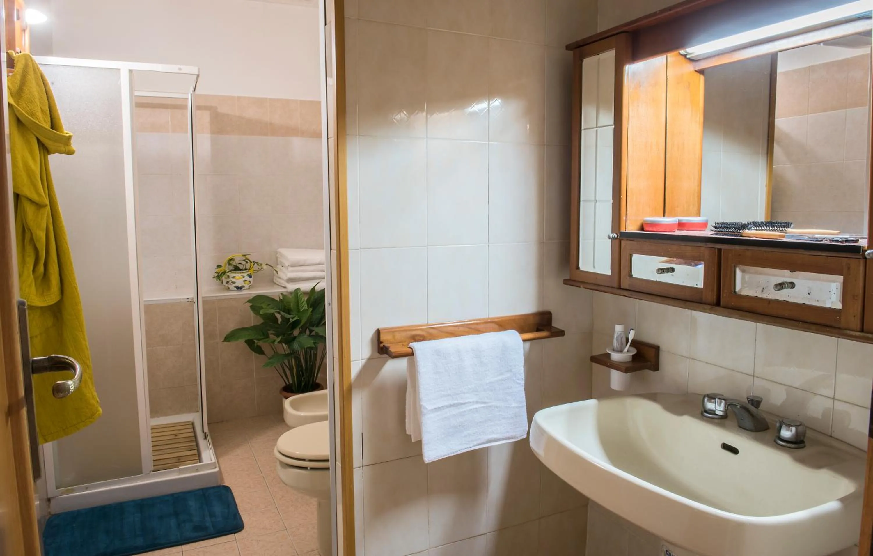 Bathroom in B.I.C. (bnb in centro)