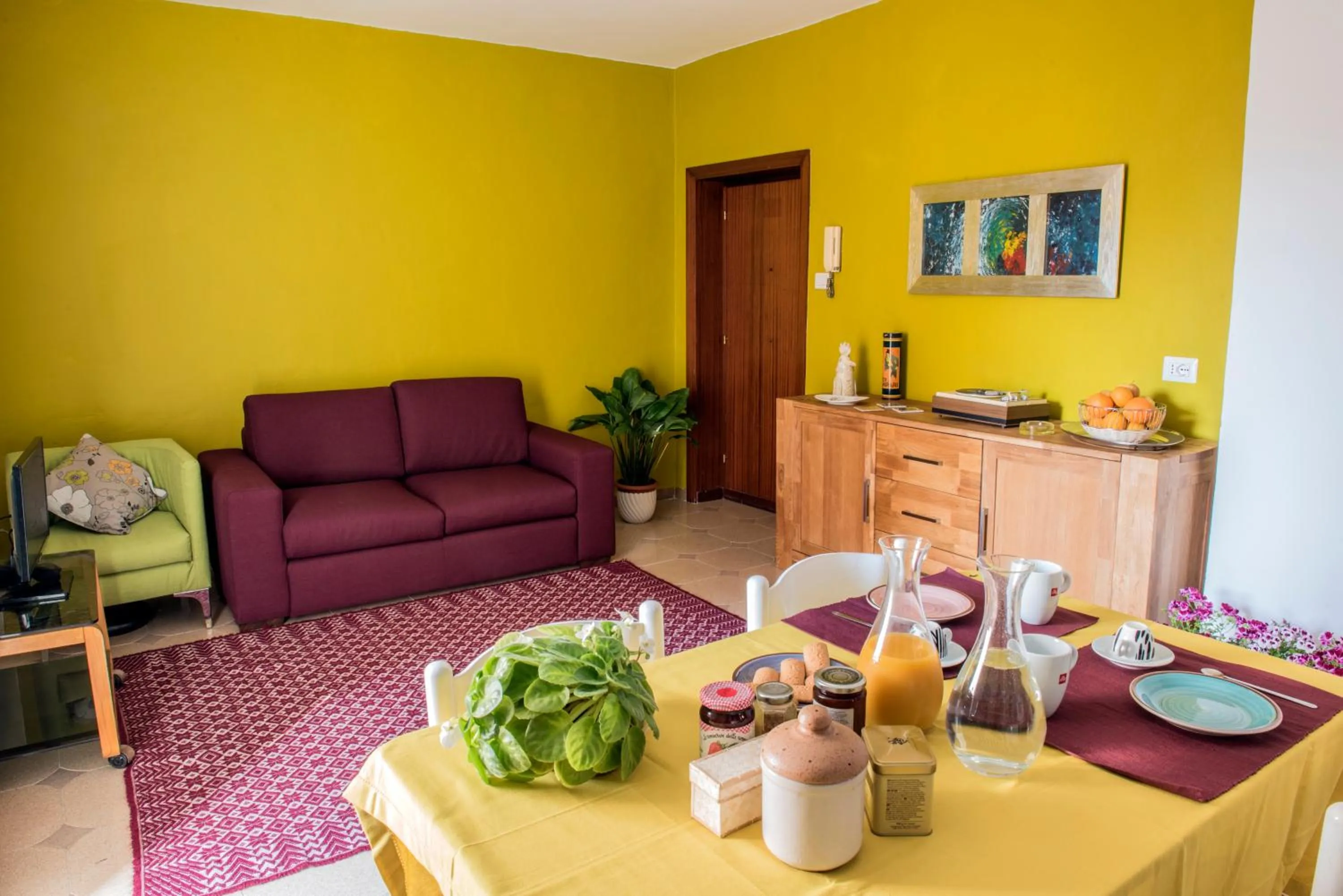 Living room in B.I.C. (bnb in centro)