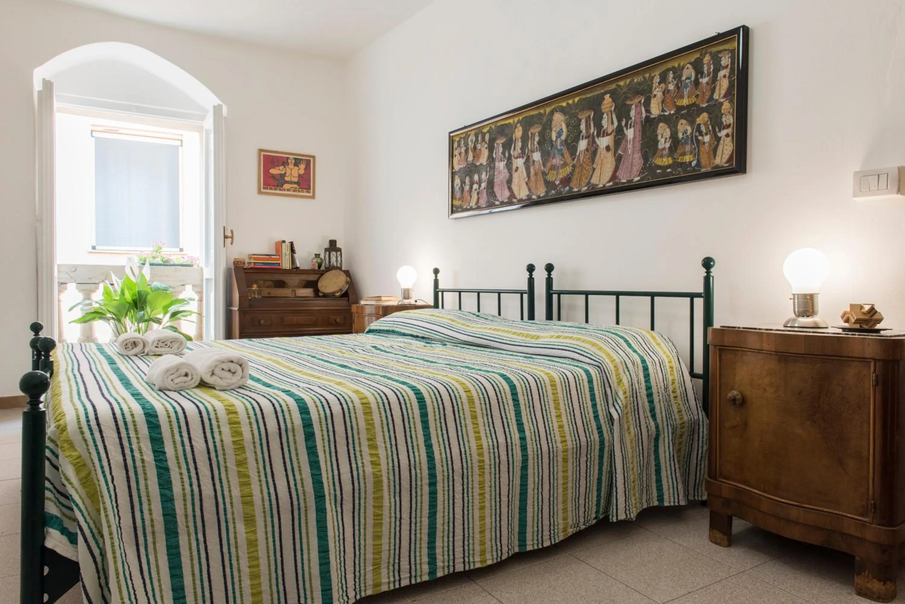 Bedroom, Bed in B.I.C. (bnb in centro)