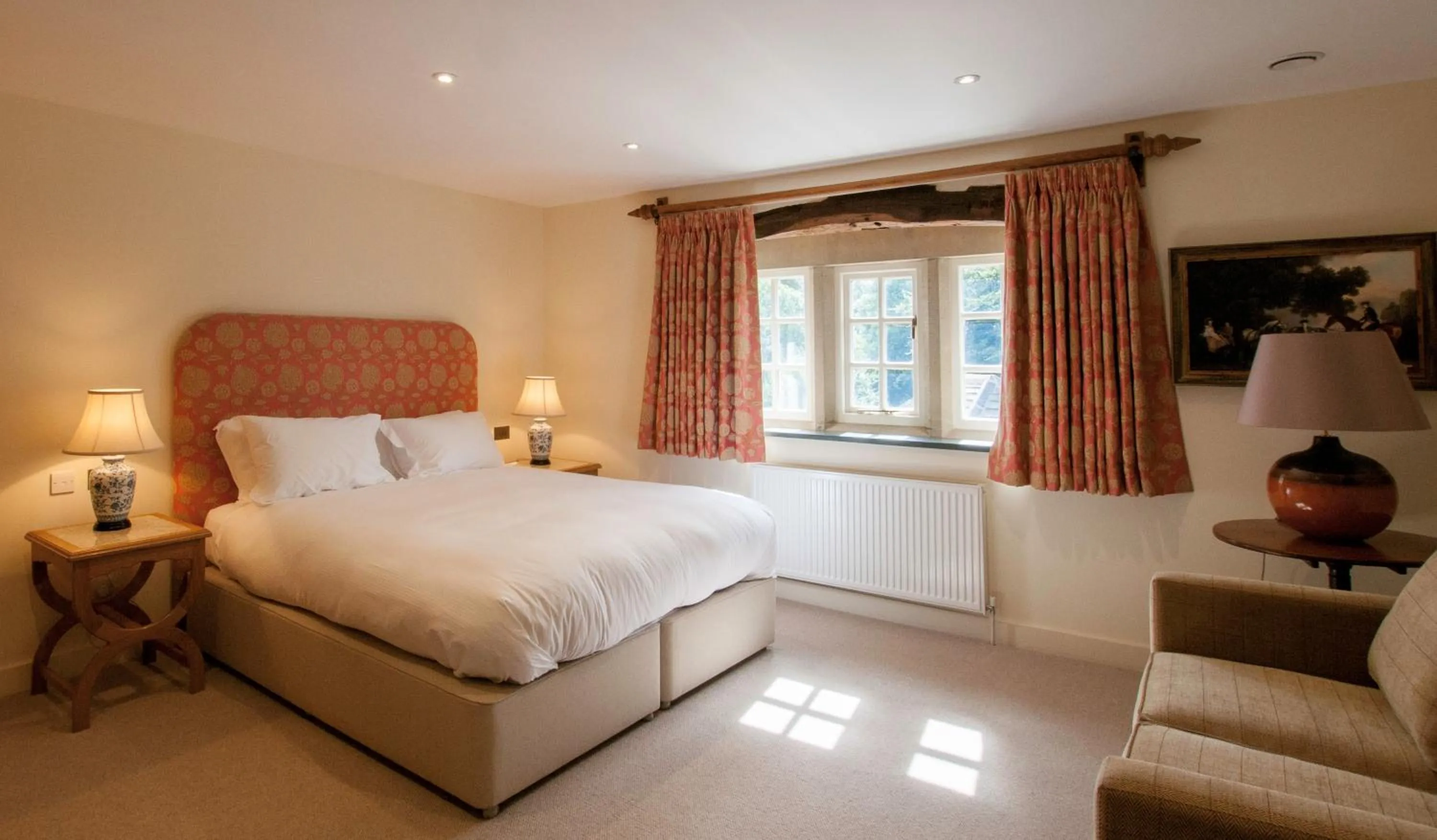 Bedroom, Bed in The Fleece Inn