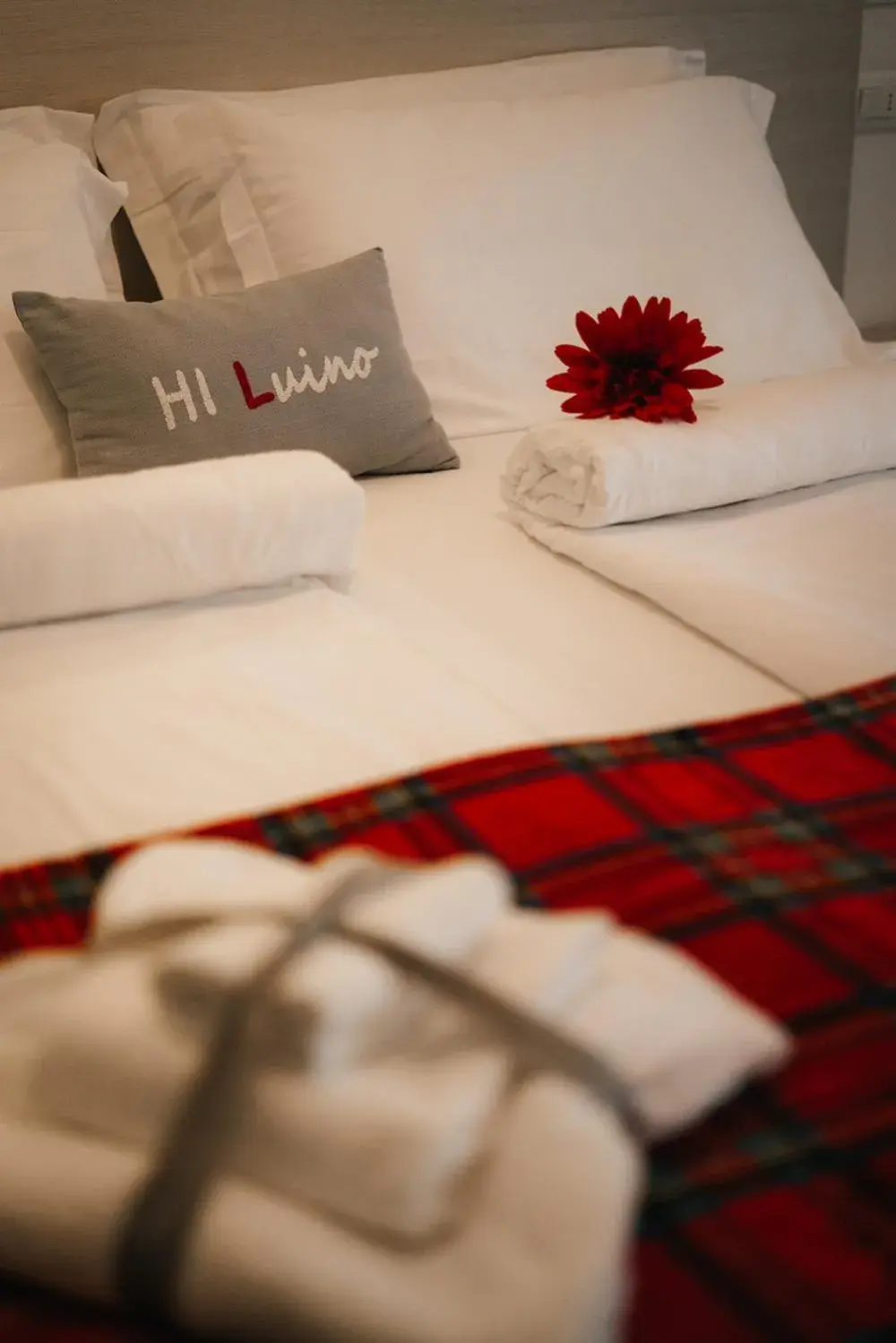 Bed in Hotel Internazionale Luino Bed in Hotel Internazionale Luino