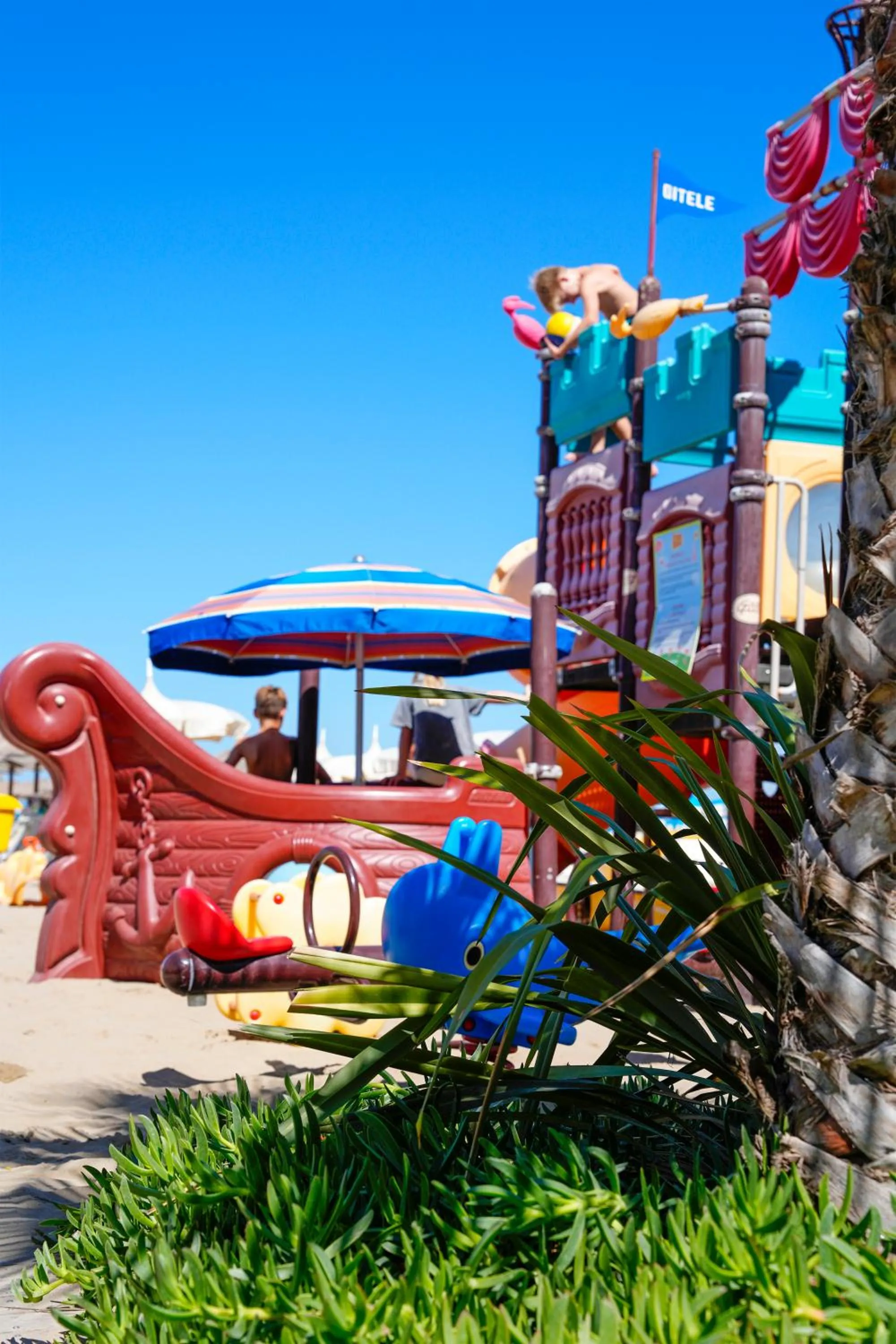 Children play ground in Hotel Thea