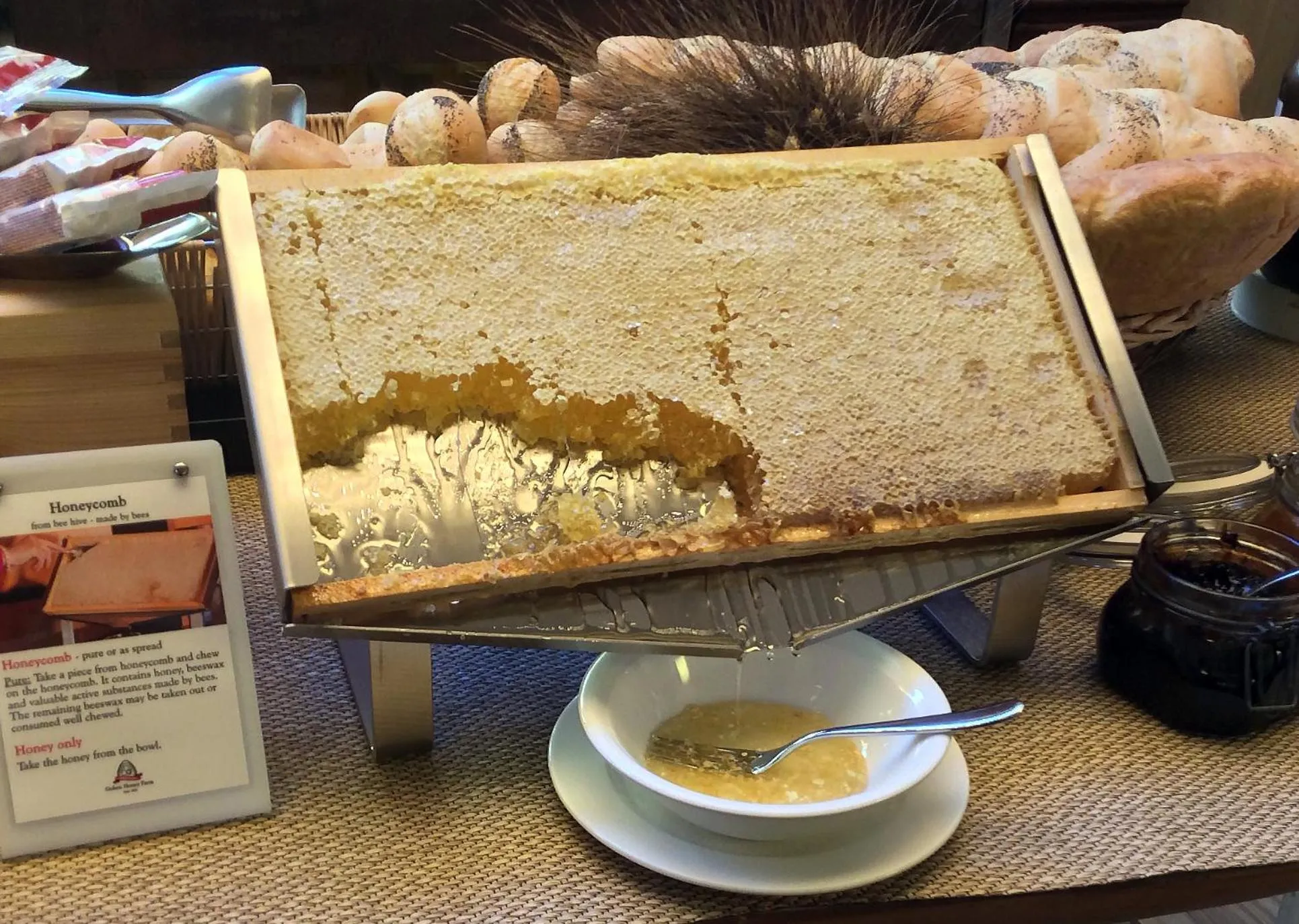 Food close-up in Hotel Thea