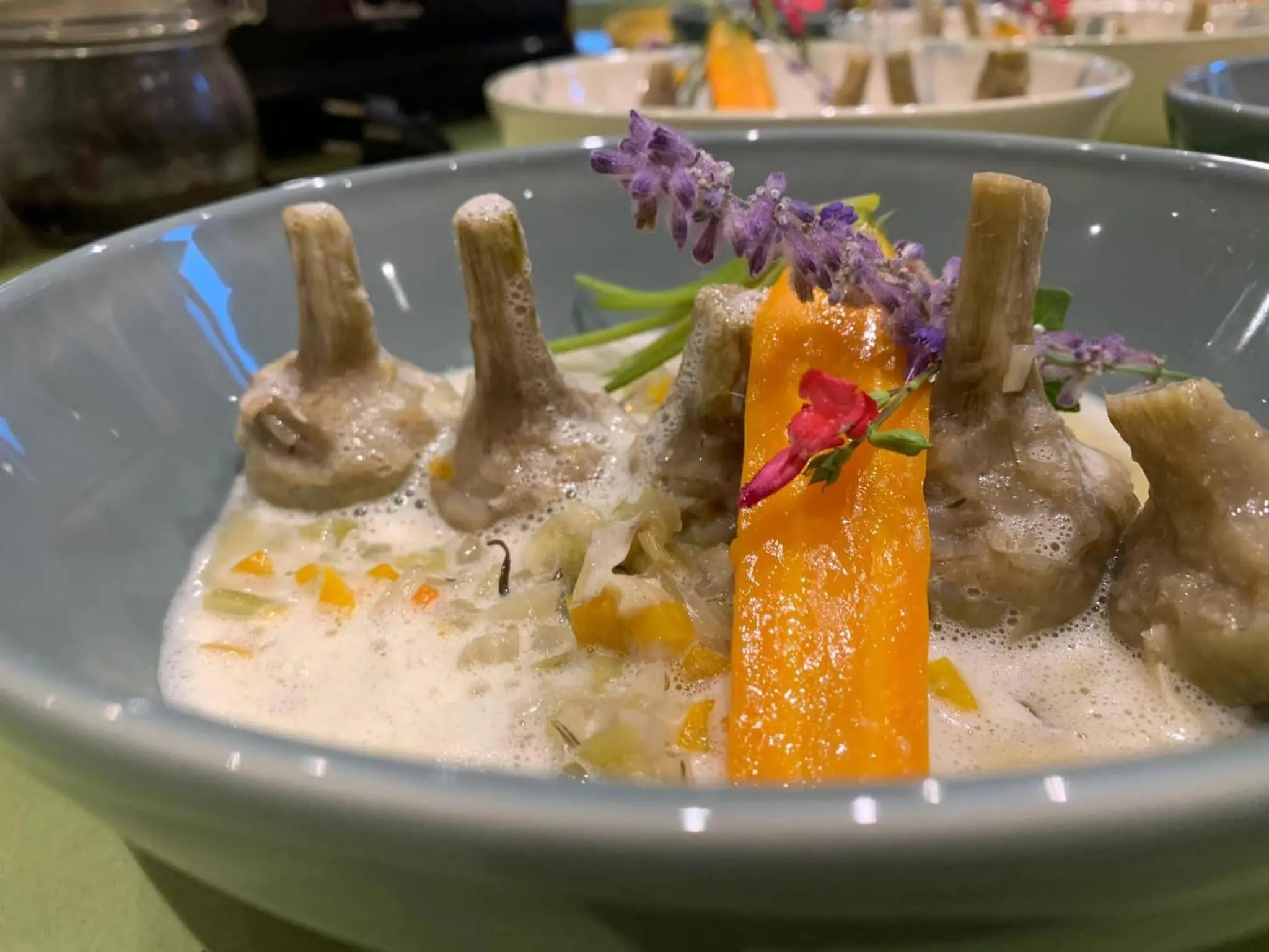 Food and drinks in The frogs' house - Yoga Retreat