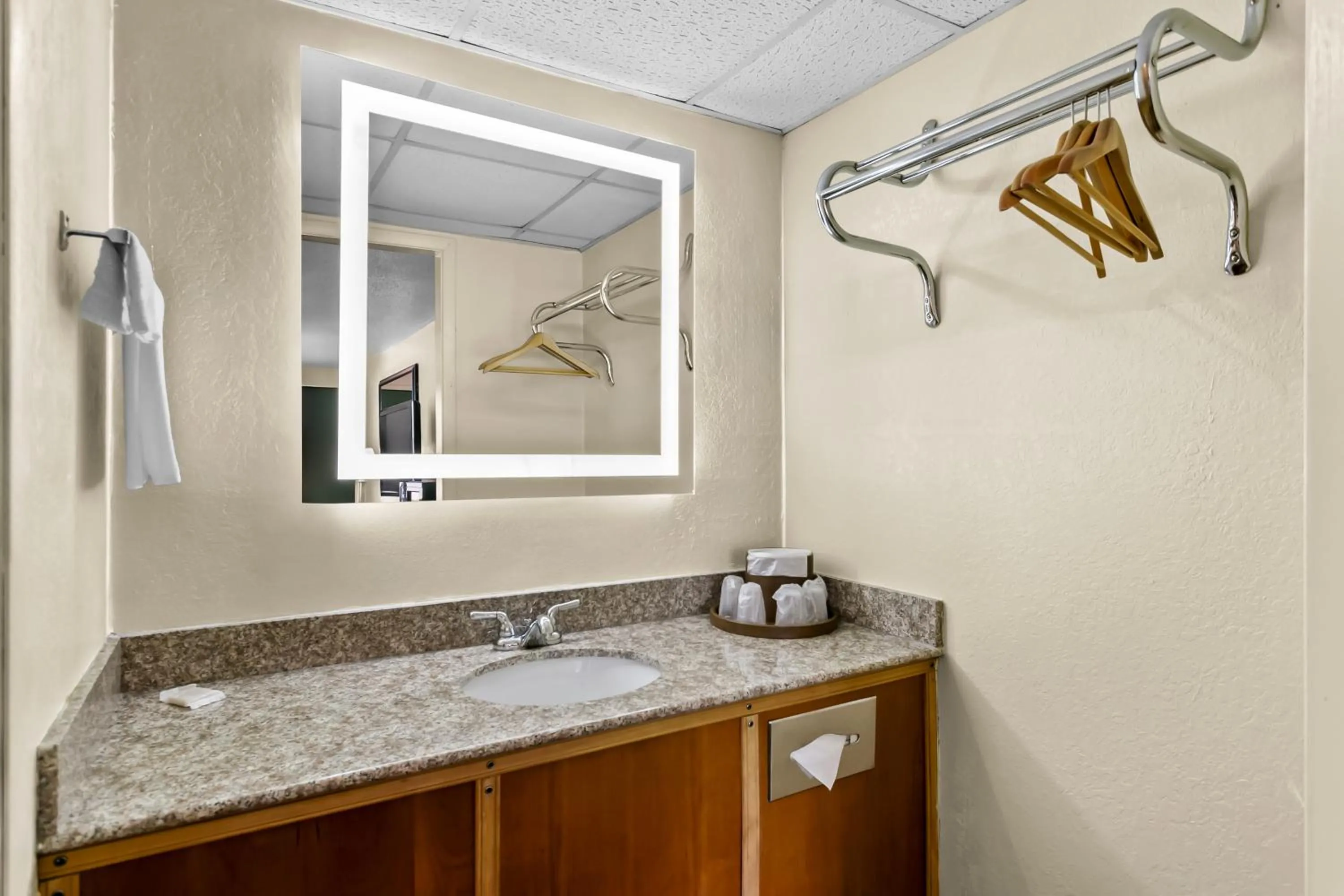 Bathroom in Americas Best Value Inn Martinsburg