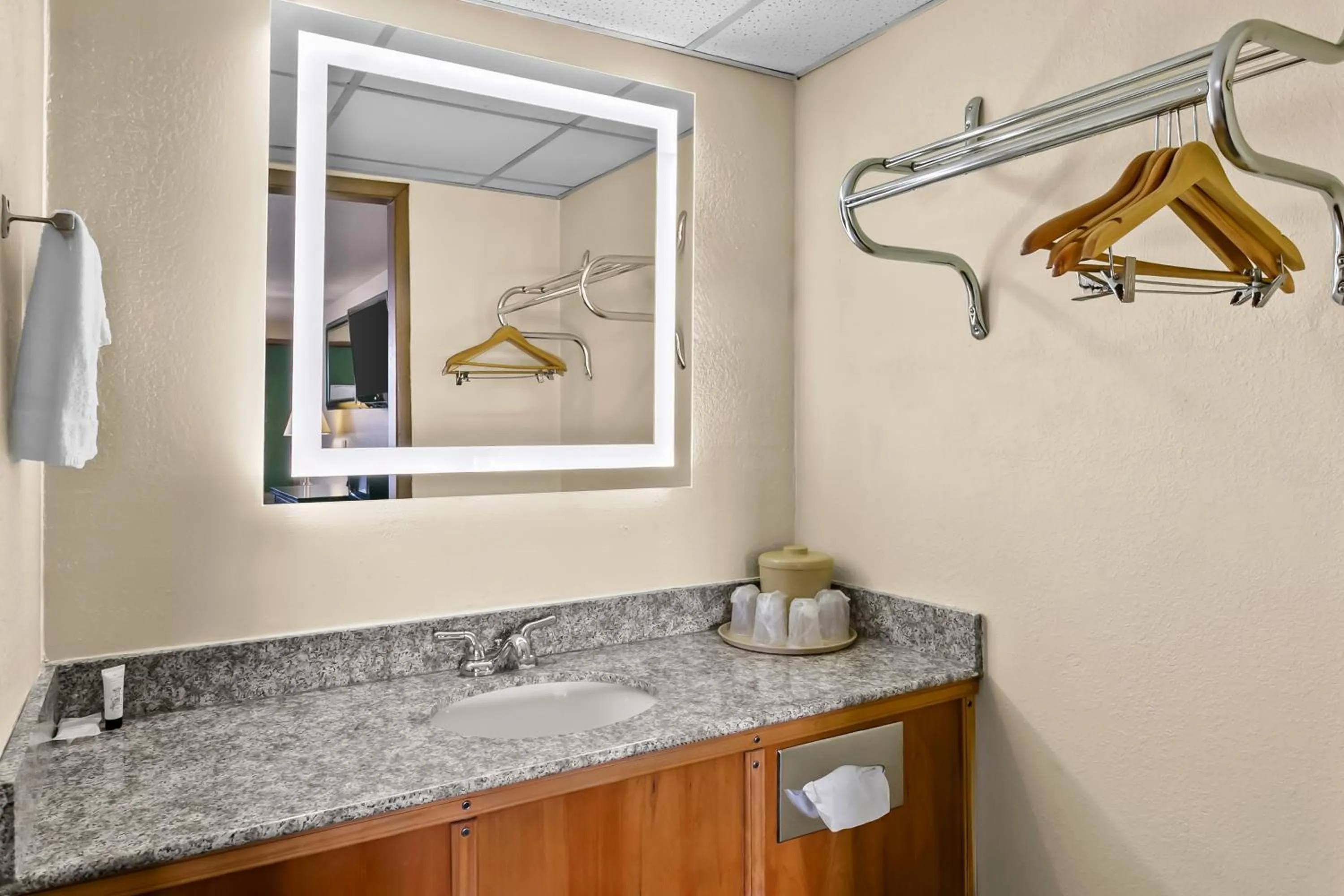 Bathroom in Americas Best Value Inn Martinsburg