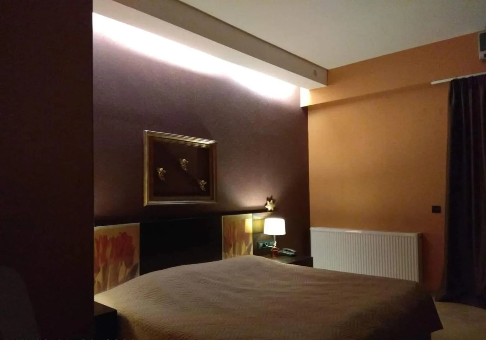 Bed in Hotel Cezaria