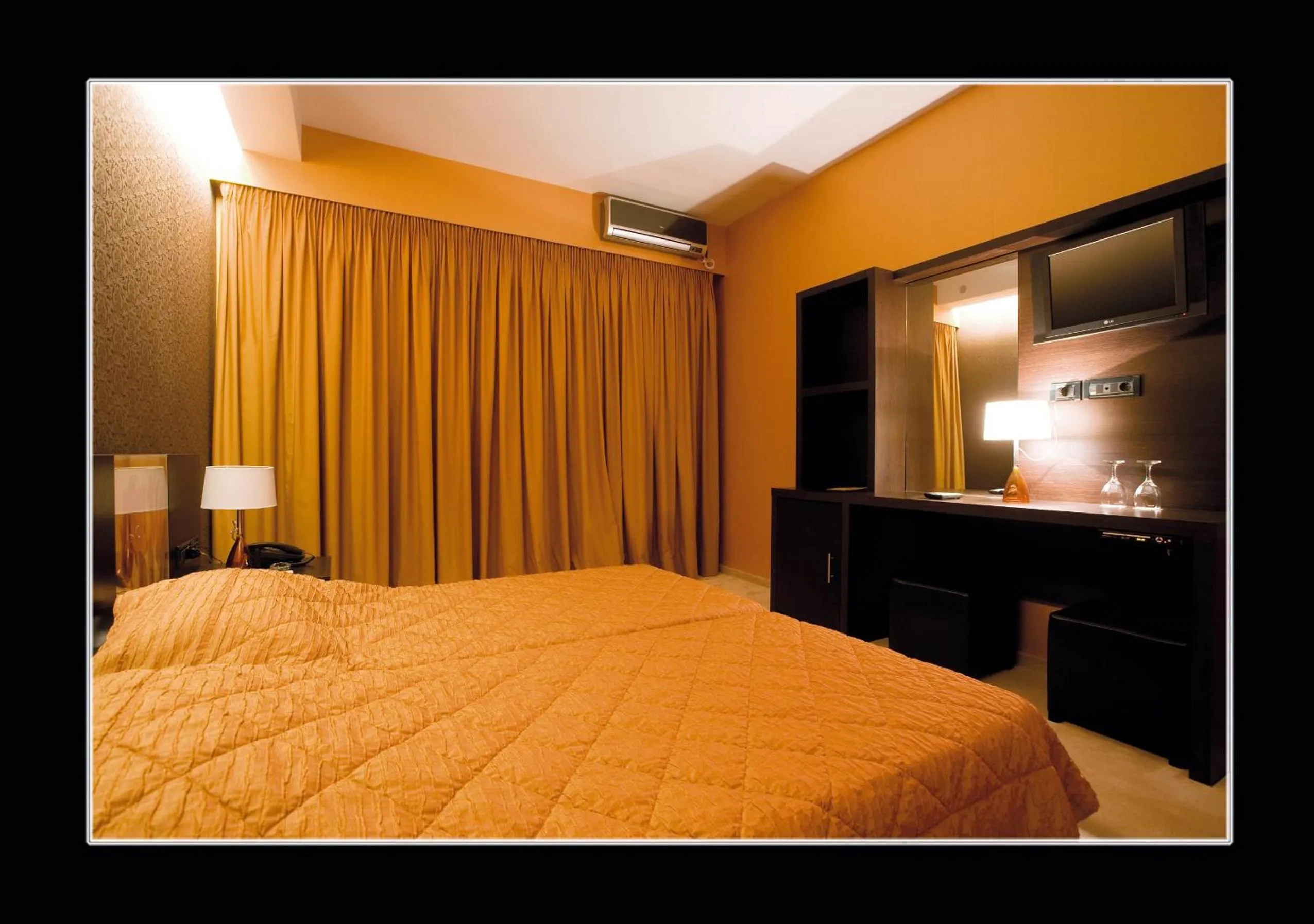 Bed in Hotel Cezaria