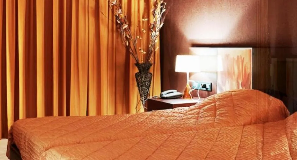 Decorative detail, Bed in Hotel Cezaria