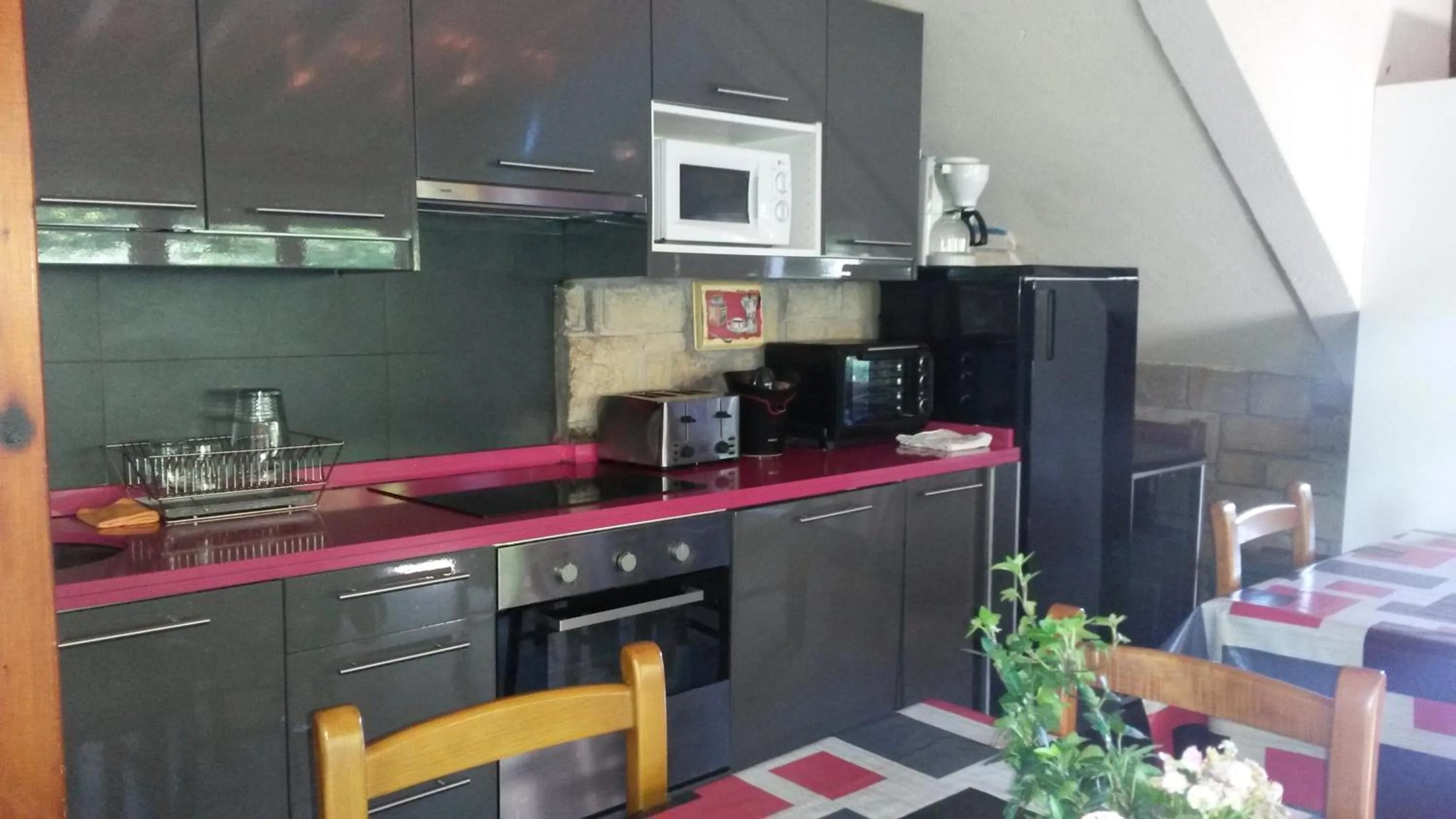 Communal kitchen in Casa Rural Ibarrondo Etxea