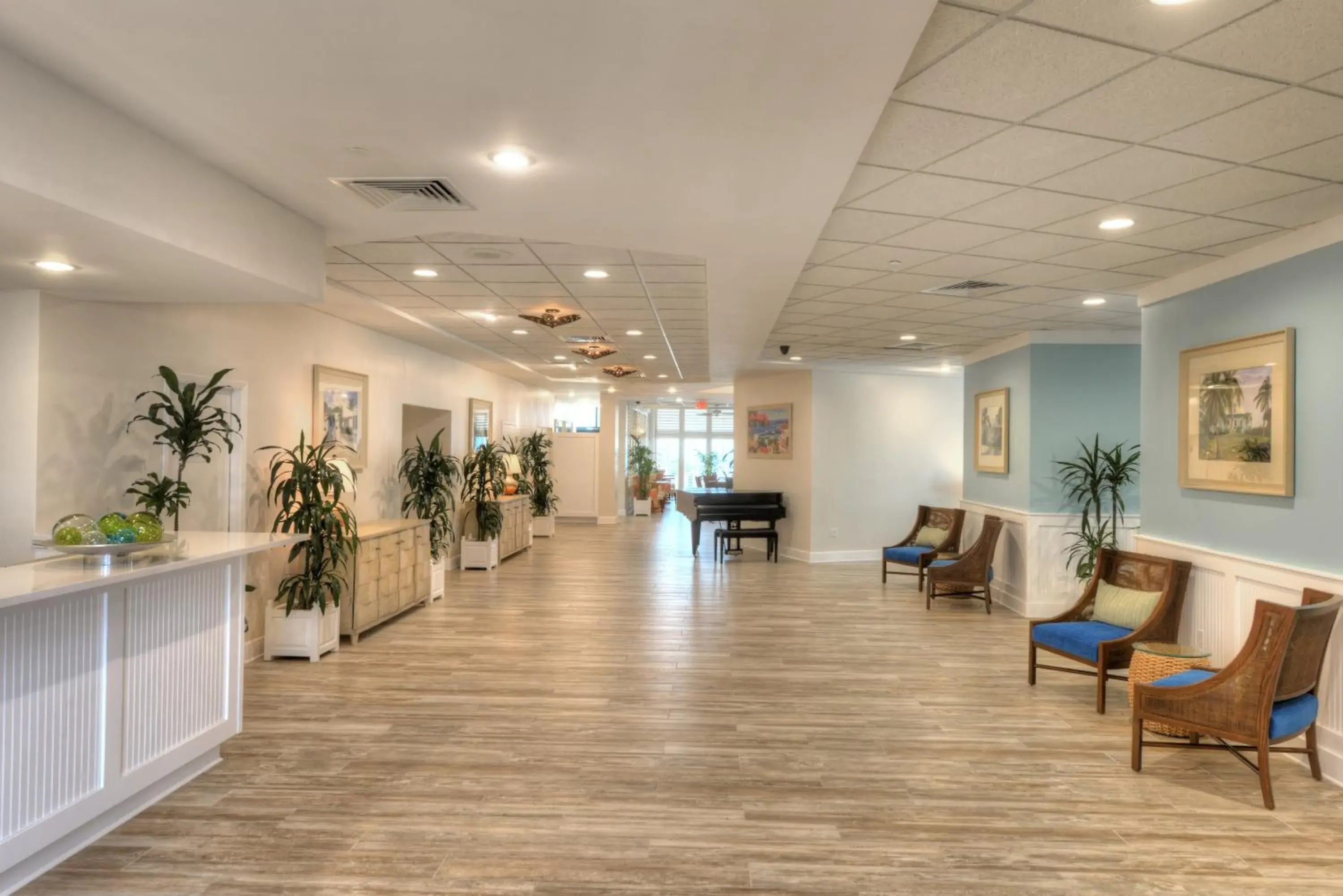 Lobby or reception in Bahama House - Daytona Beach Shores Lobby or reception in Bahama House - Daytona Beach Shores