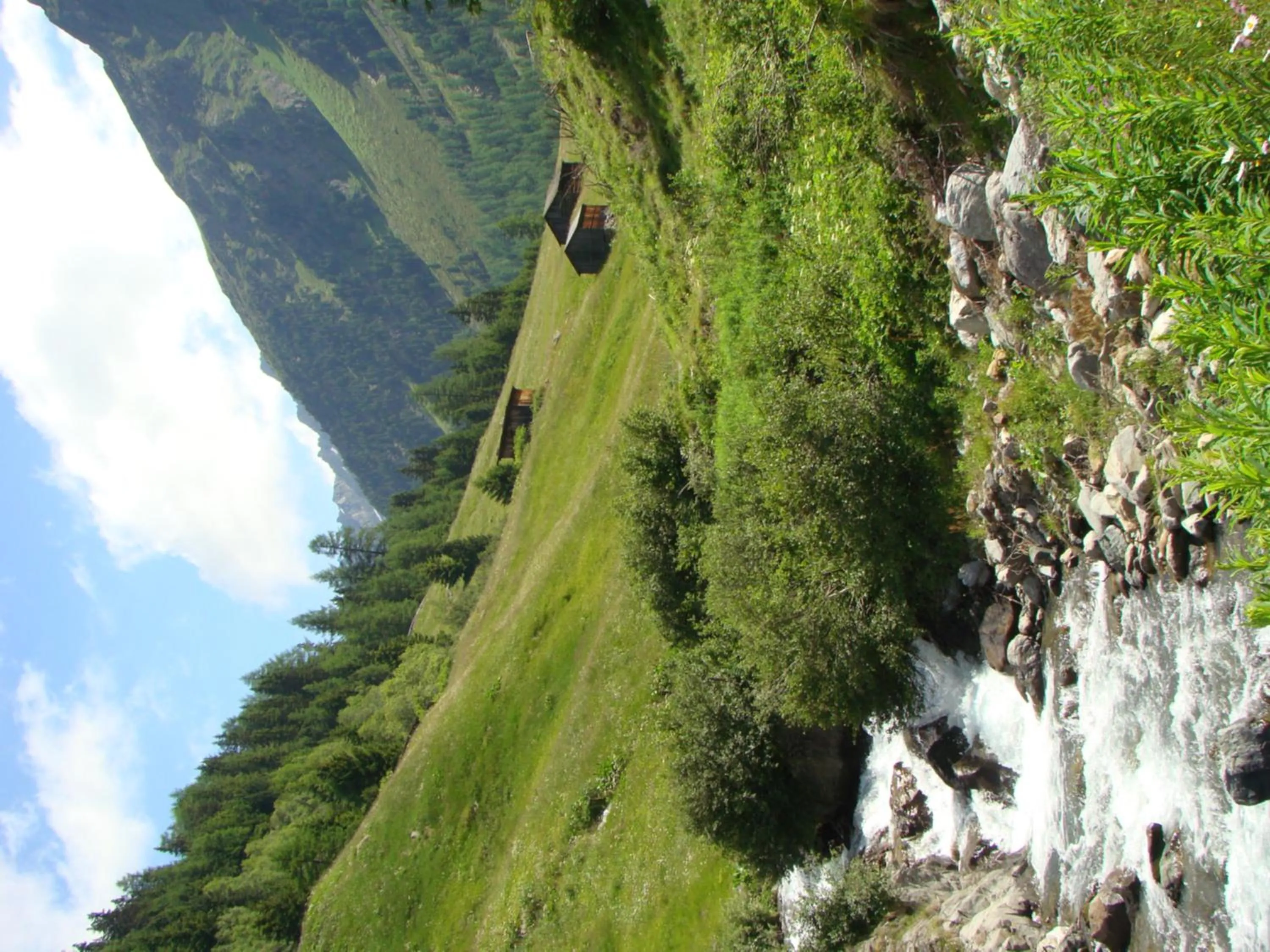 Natural landscape in Haus am Brunnen