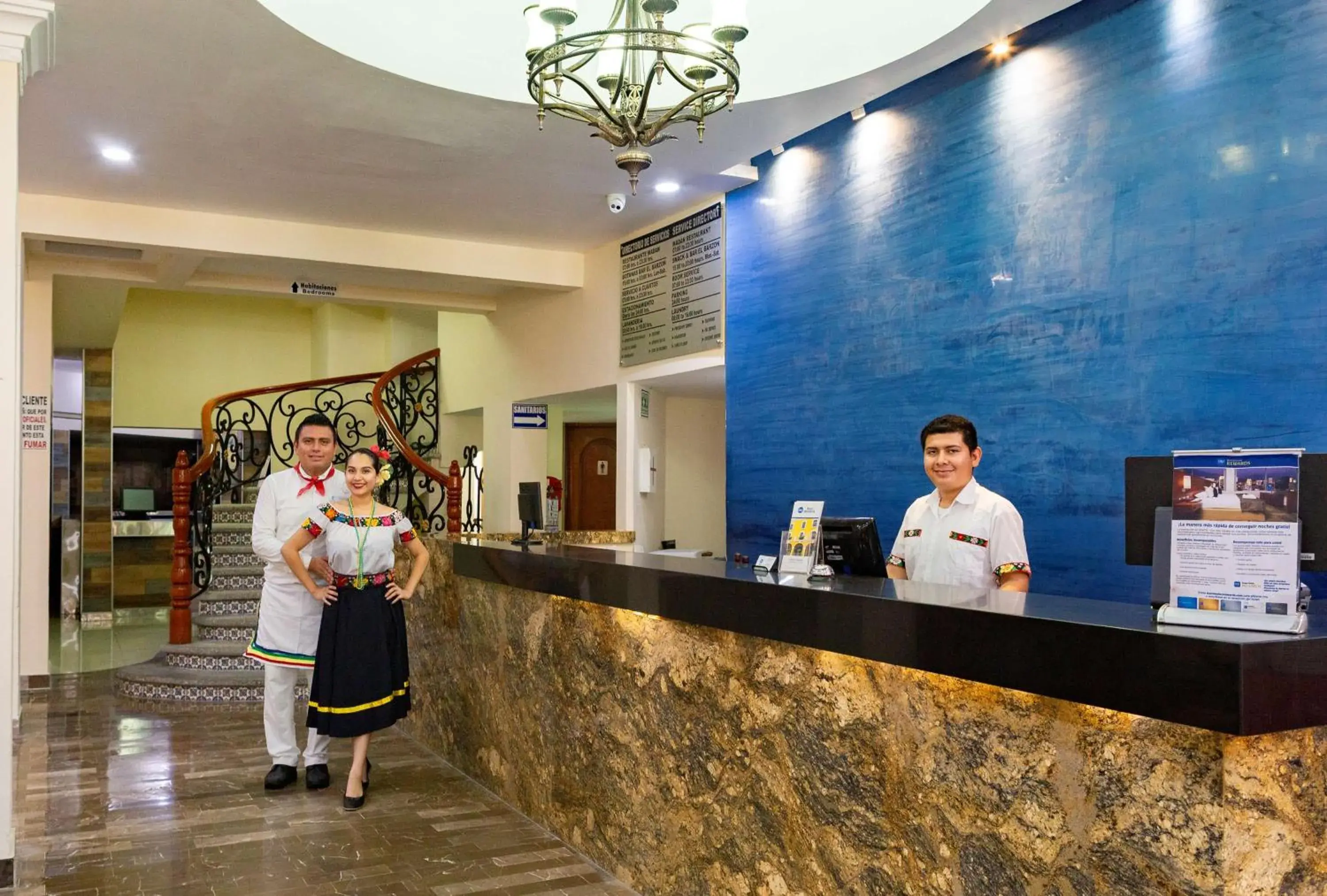 Lobby or reception in Best Western Hotel Madan Lobby or reception in Best Western Hotel Madan