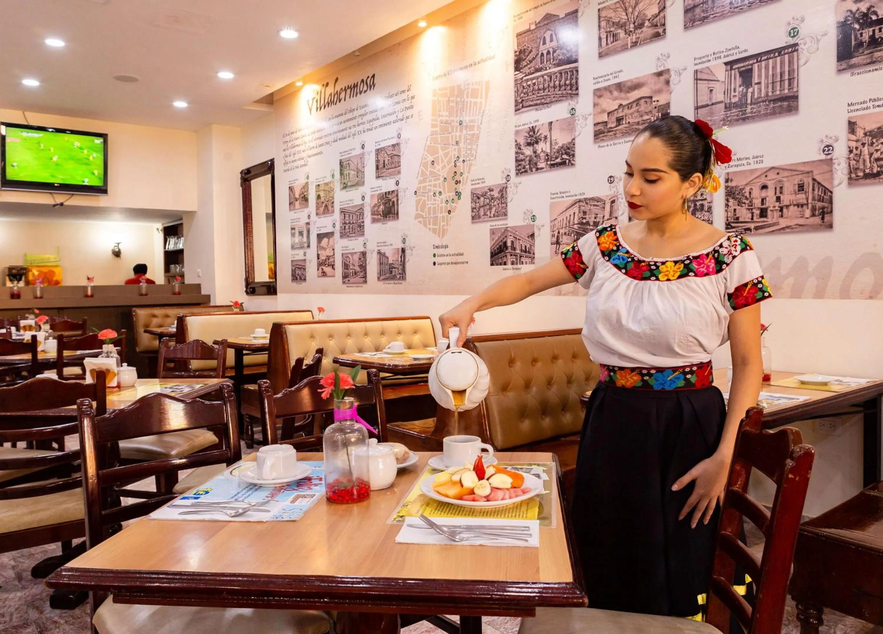 Restaurant/places to eat in Best Western Hotel Madan