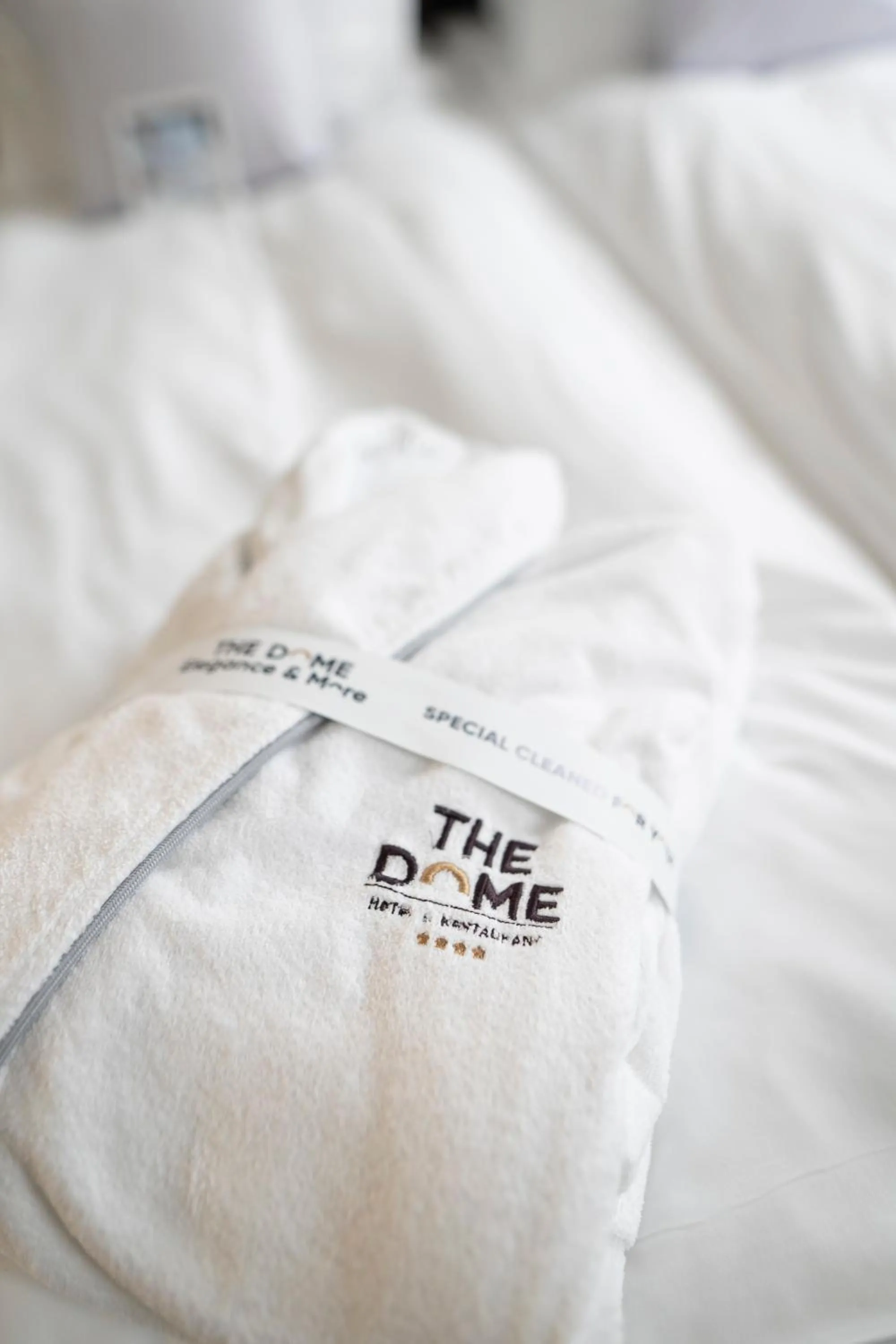 Bed in The Dome Hotel