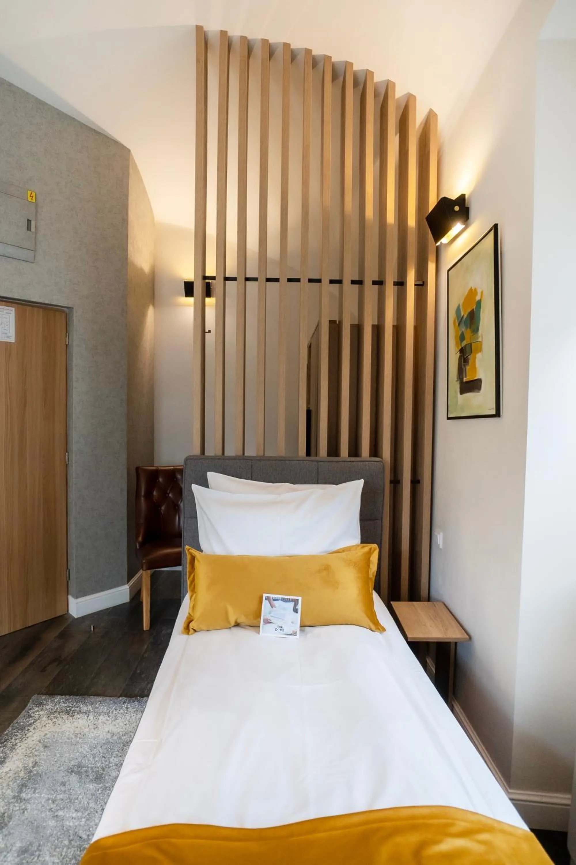 Bed in The Dome Hotel